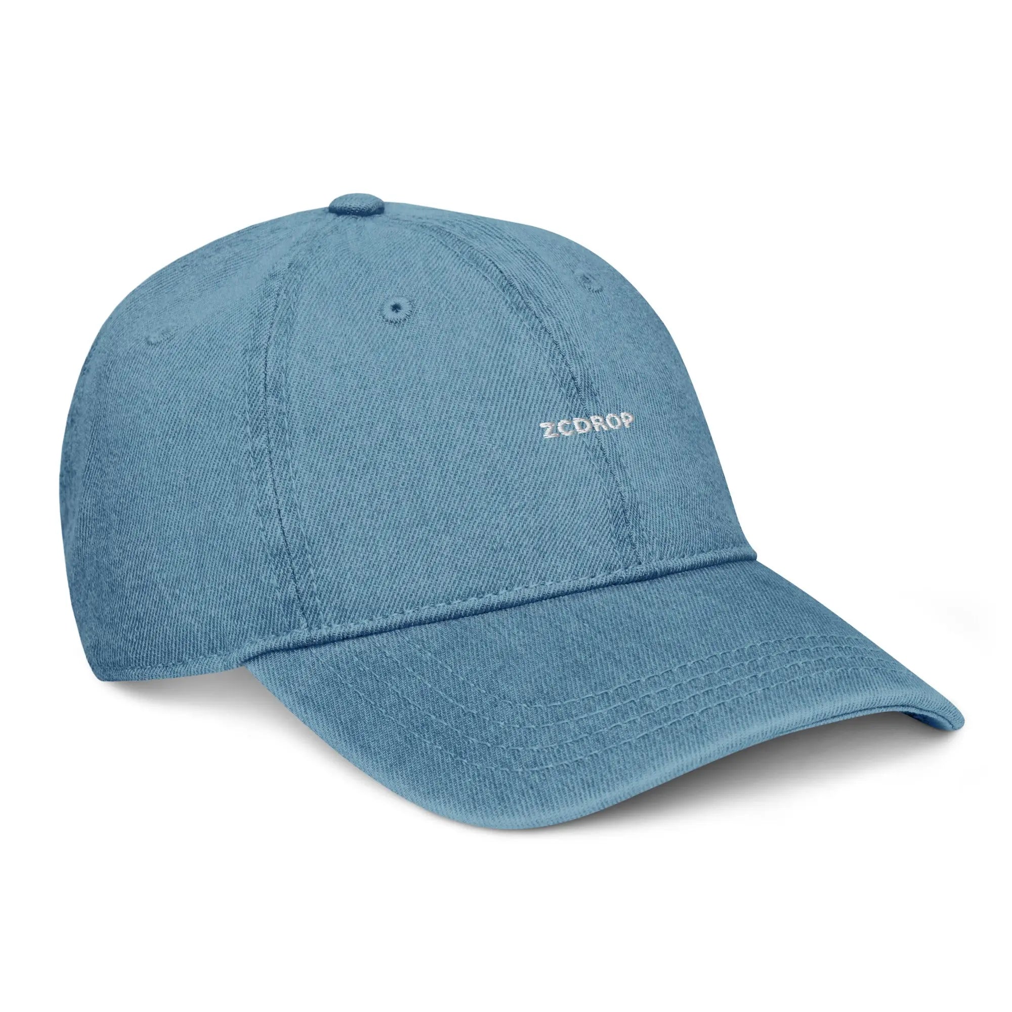 CASQUETTE EN JEAN TEINTÉ–STYLE & CONFORT AU QUOTIDIEN zcdrop