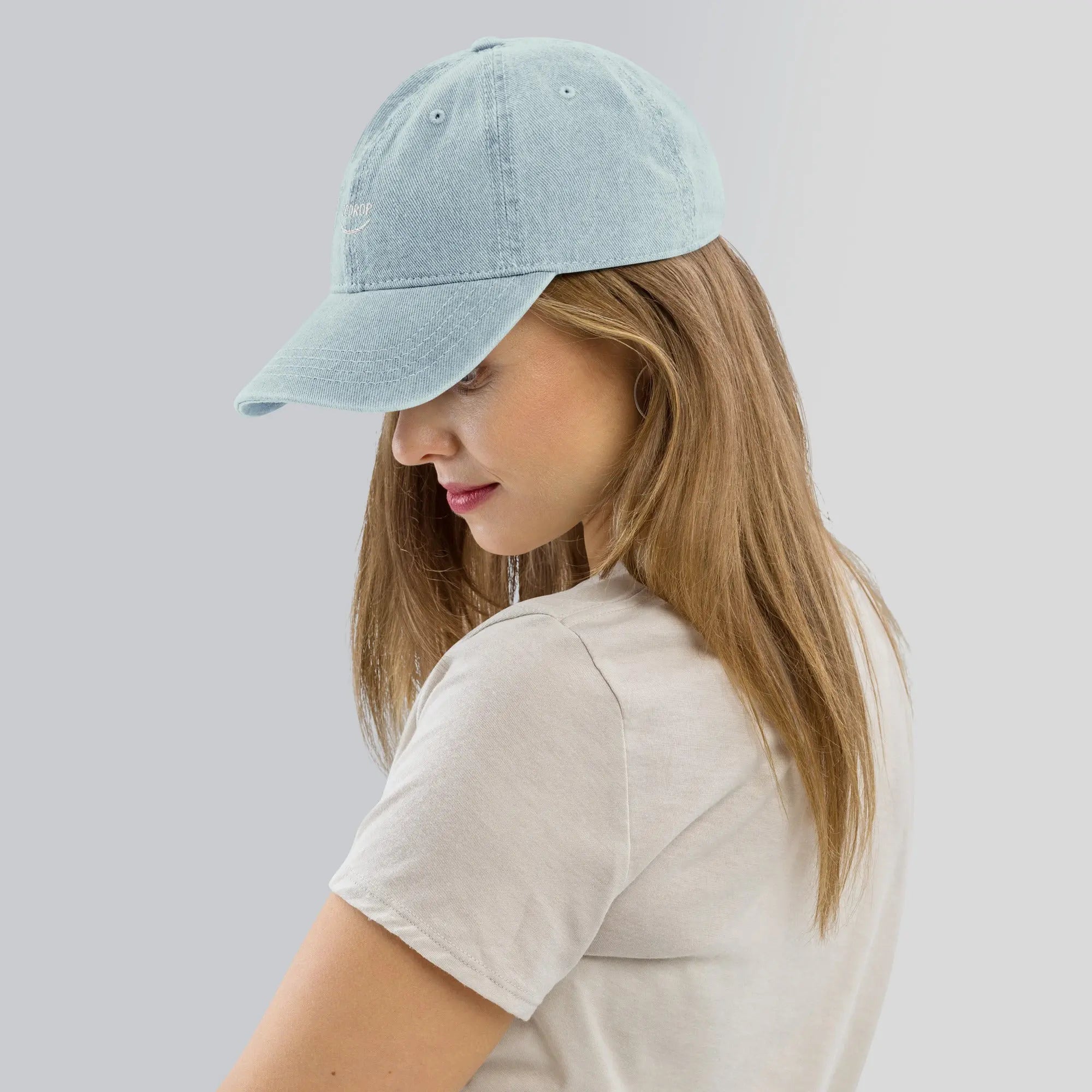 Casquette Mood Denim by zcdrop zcdrop