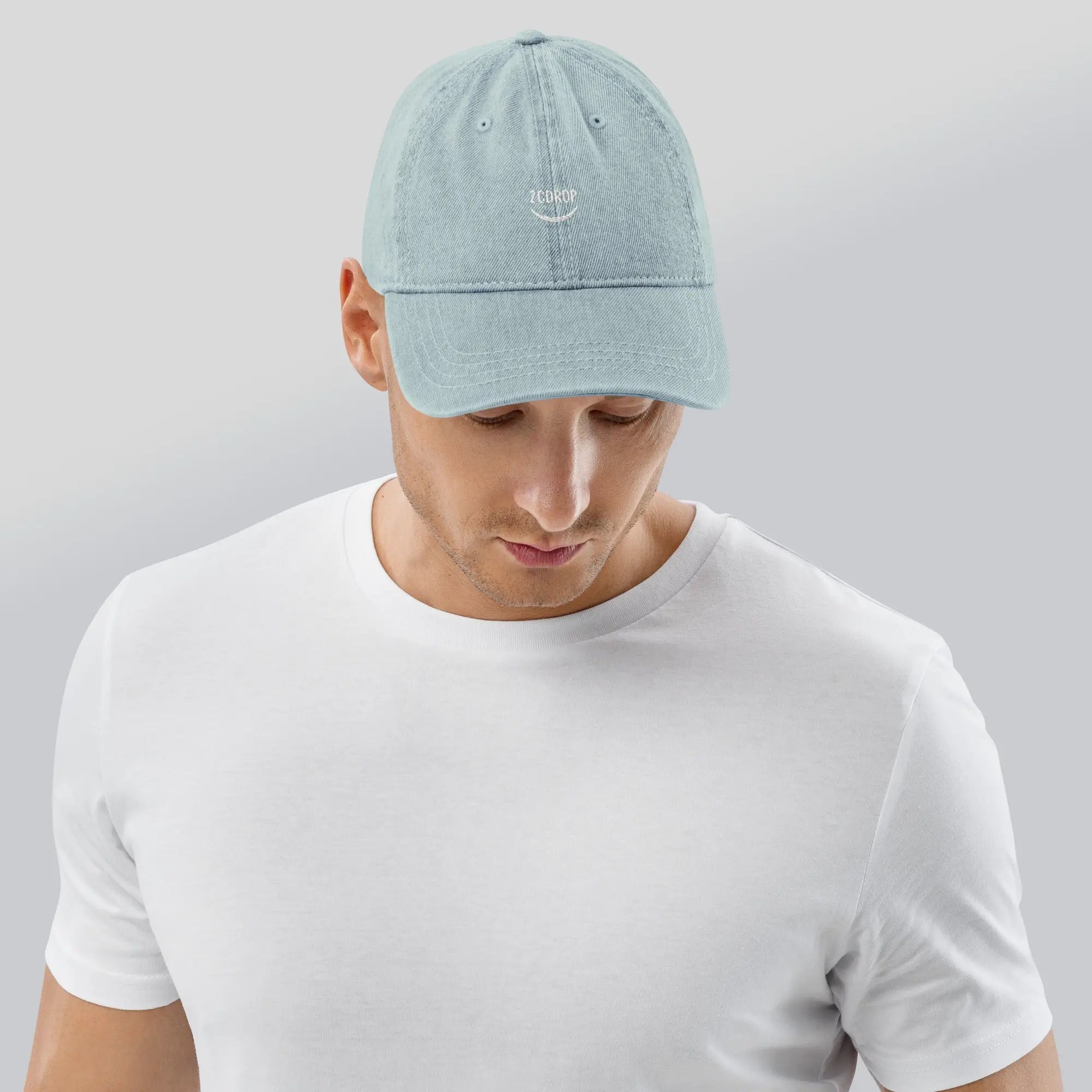 Casquette Mood Denim by zcdrop zcdrop