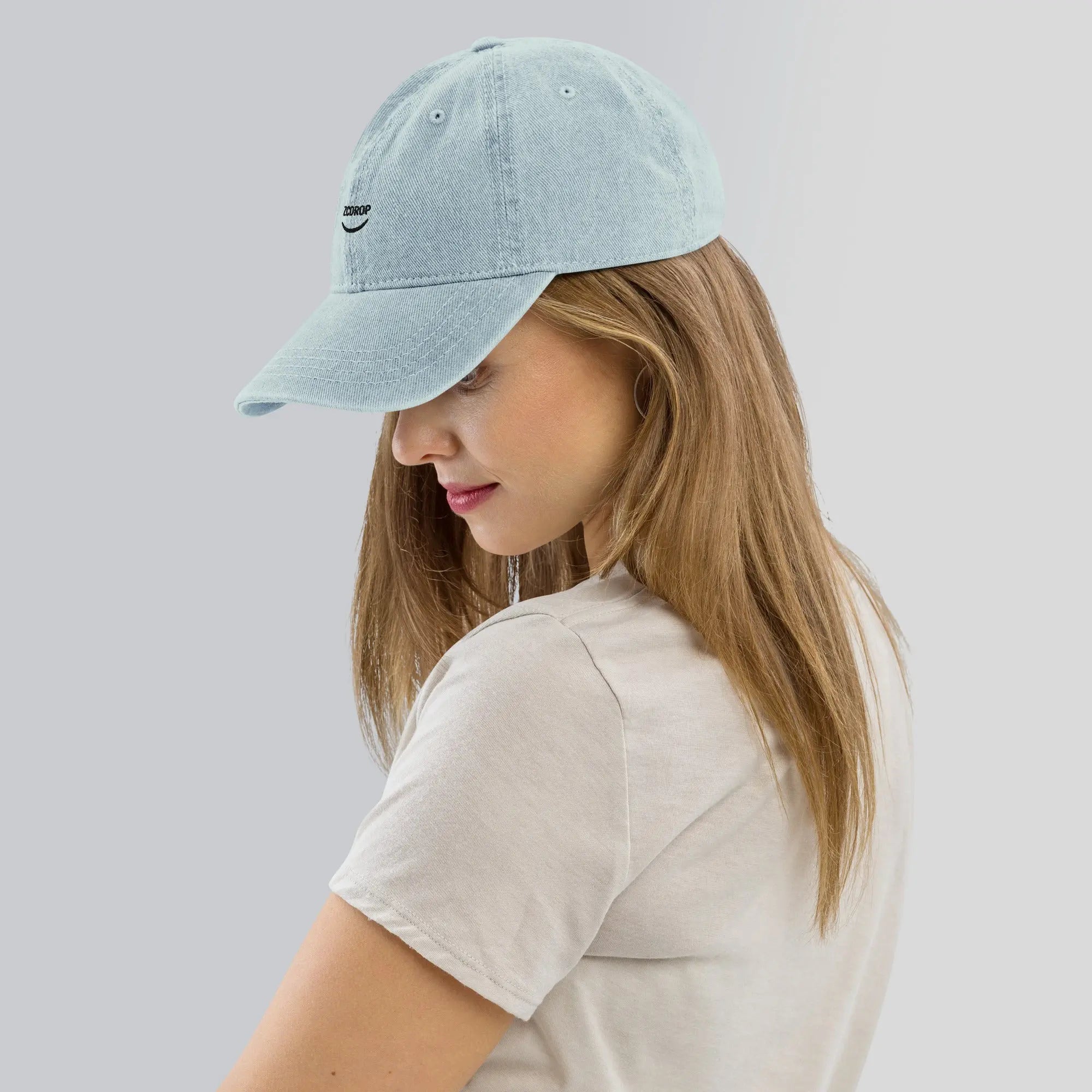 Casquette Mood Denim by zcdrop zcdrop