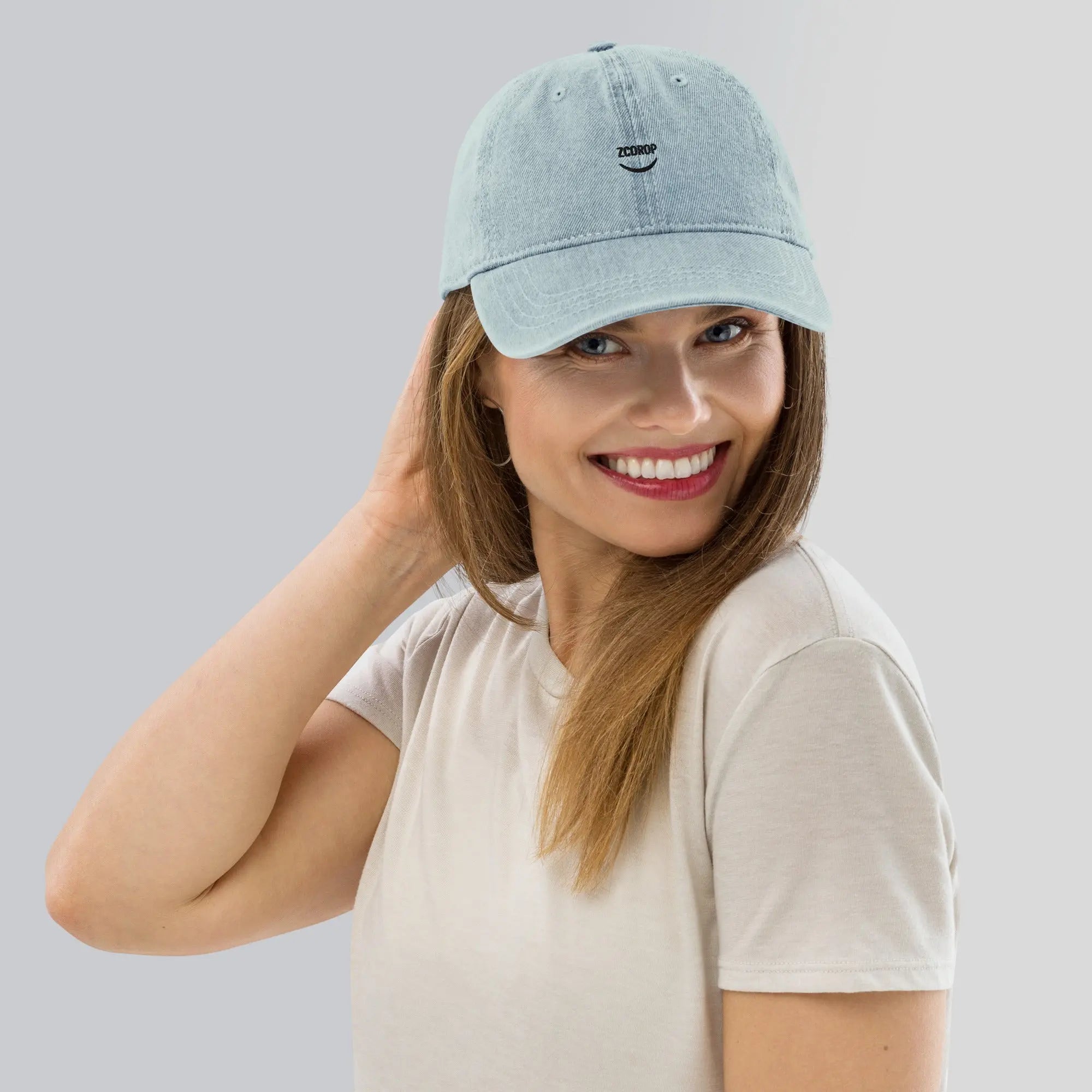 Casquette Mood Denim by zcdrop zcdrop