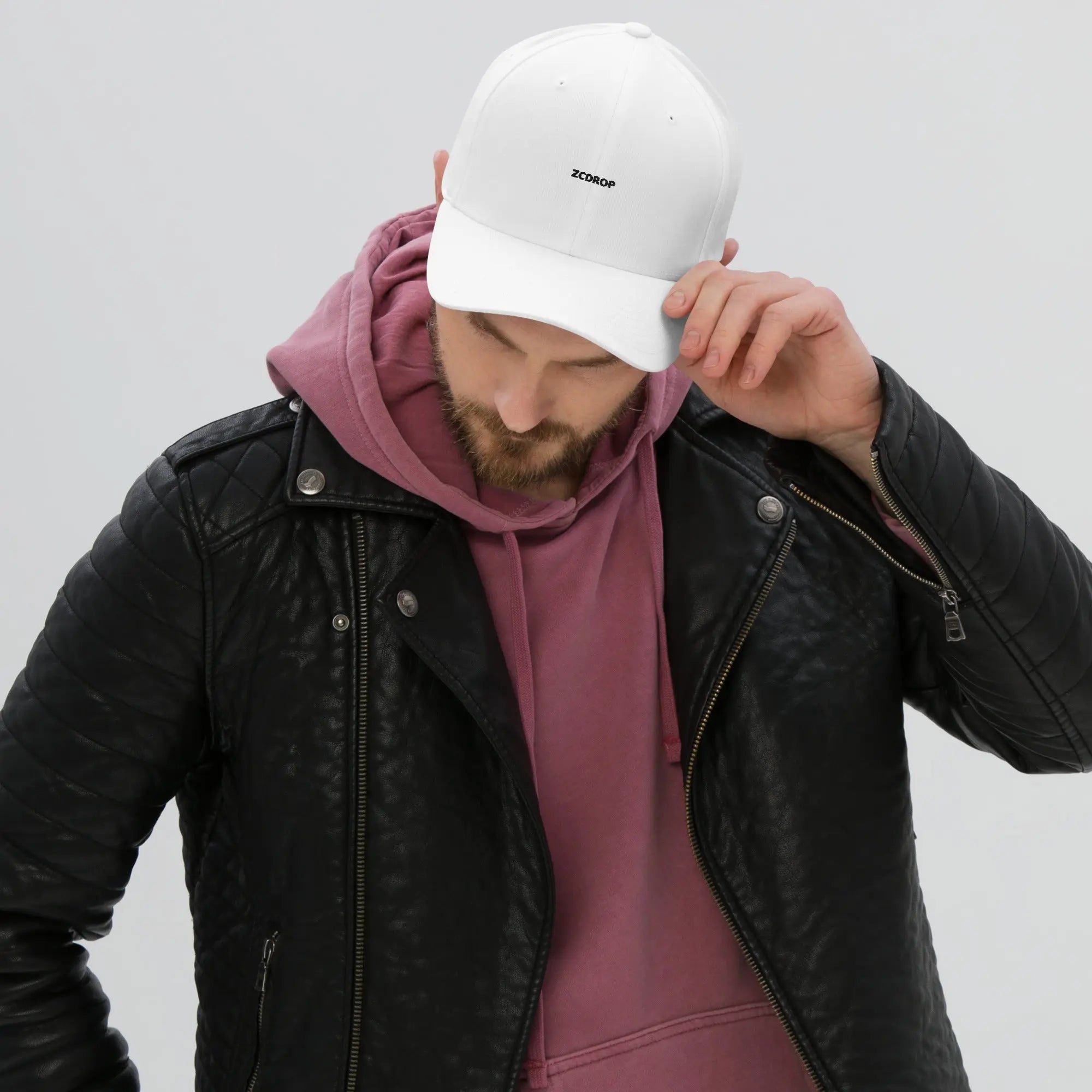 Casquette Structurée en Sergé by ZCDROP – Raffinement & Robustesse ✨ zcdrop