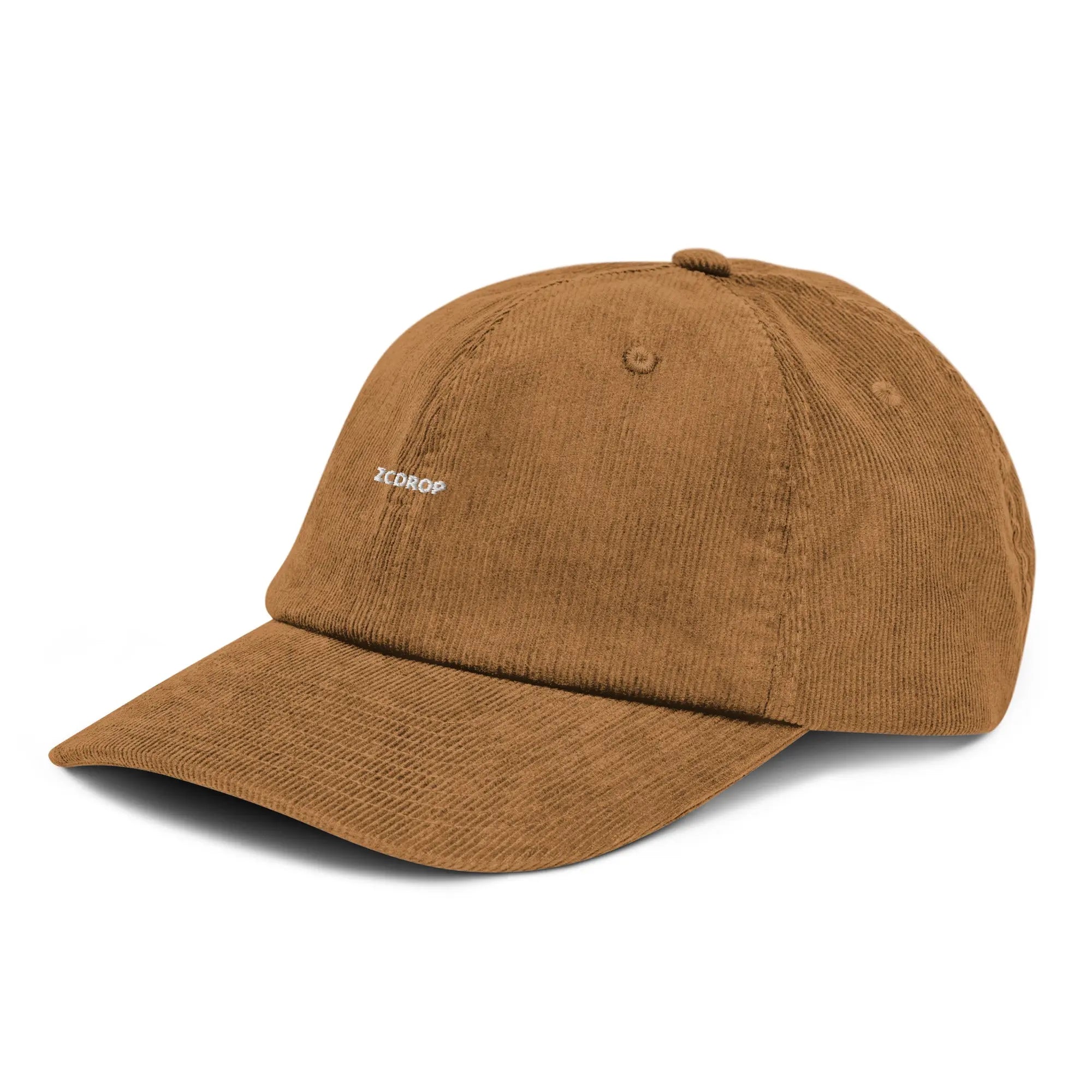 Casquette en Velours Côtelé by ZCDROP–Élégance & Texture Premium ✨ zcdrop