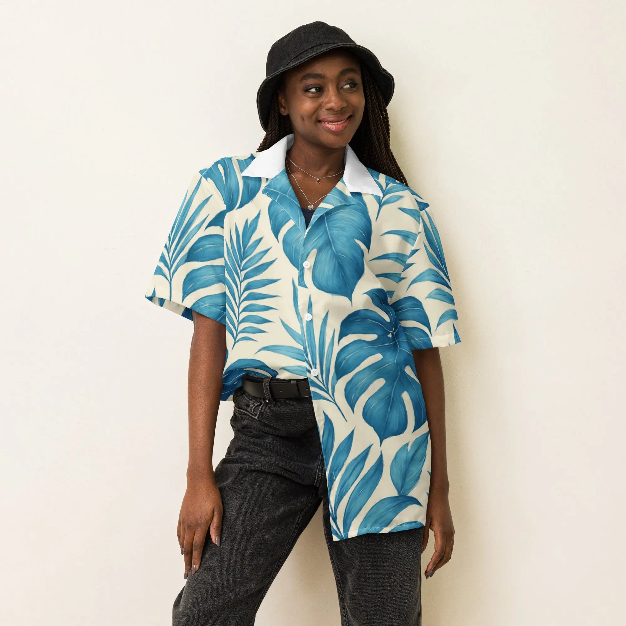 Chemise « Lost in the Tropics » – L'élégance estivale repensée unisexe zcdrop