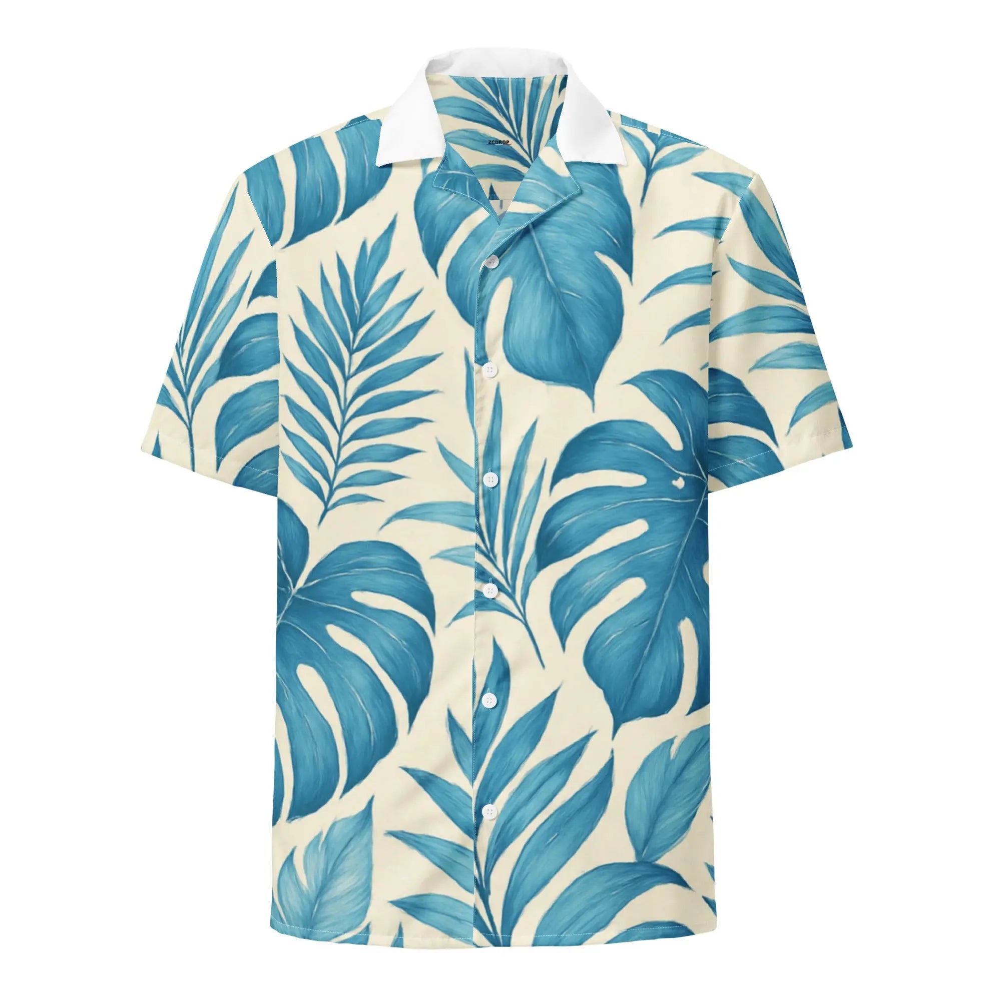Chemise « Lost in the Tropics » – L'élégance estivale repensée unisexe zcdrop