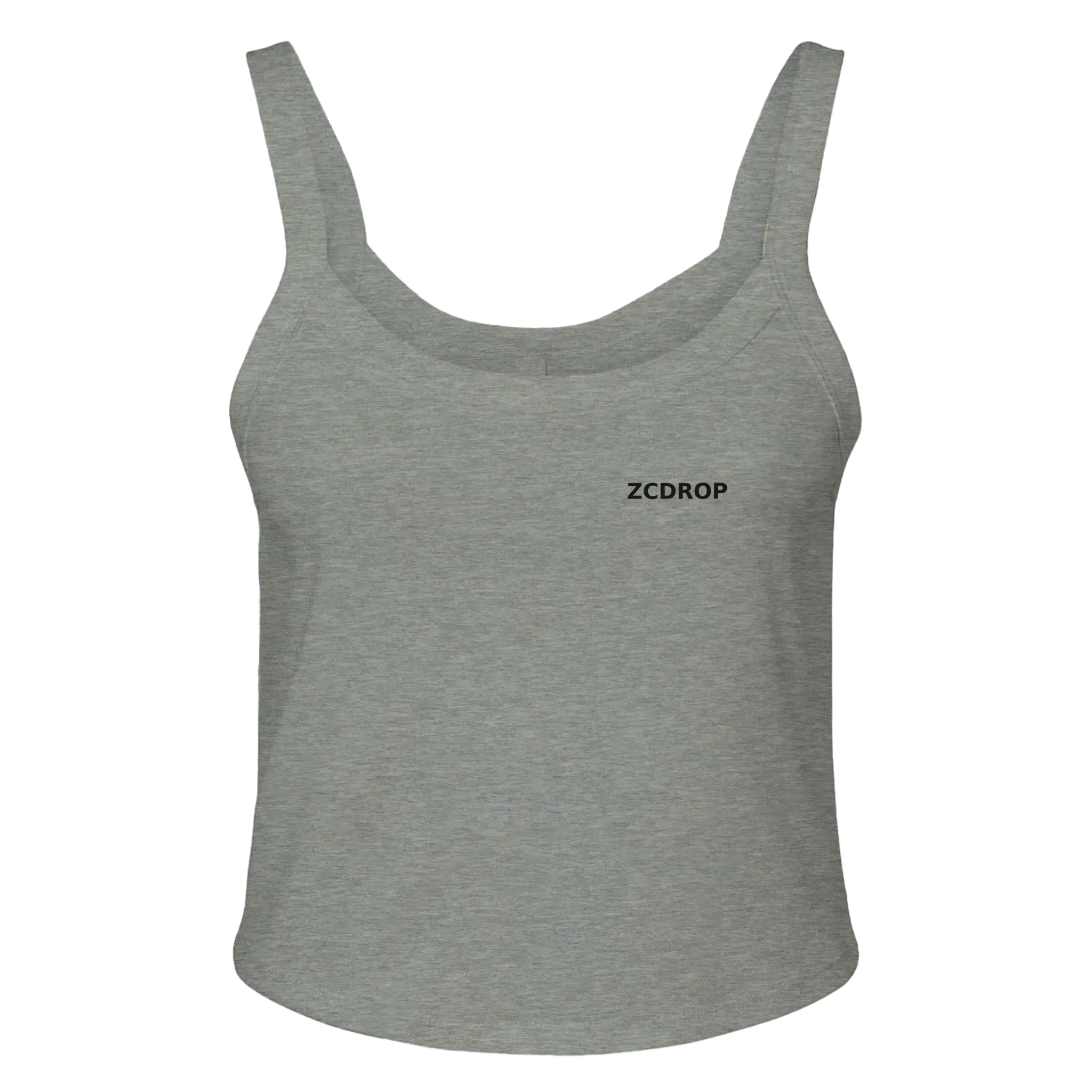🖤 Débardeur Femme Côtelé Micro-Rib zcdrop