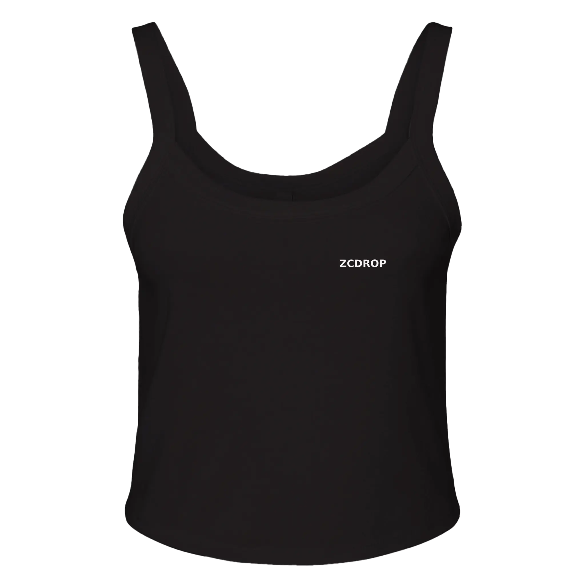 🖤 Débardeur Femme Côtelé Micro-Rib zcdrop
