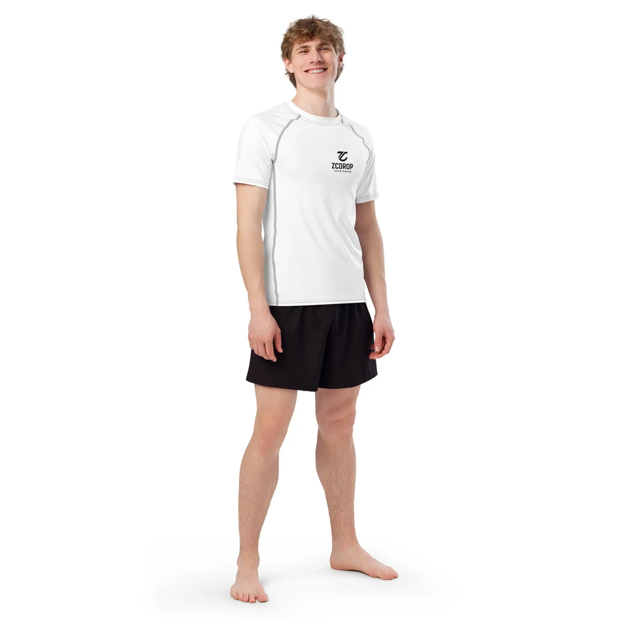 Haut de Compression Homme Manches Courtes zcdrop