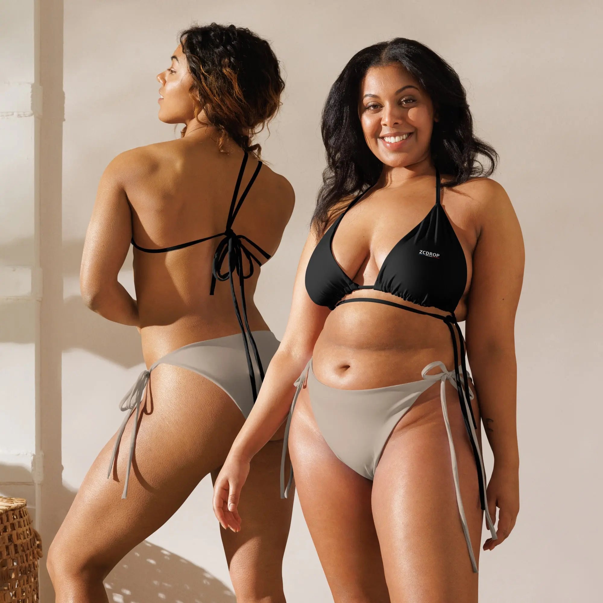 Haut de bikini rembourré recyclé–Éthique, stylé, prêt pour l'été zcdrop
