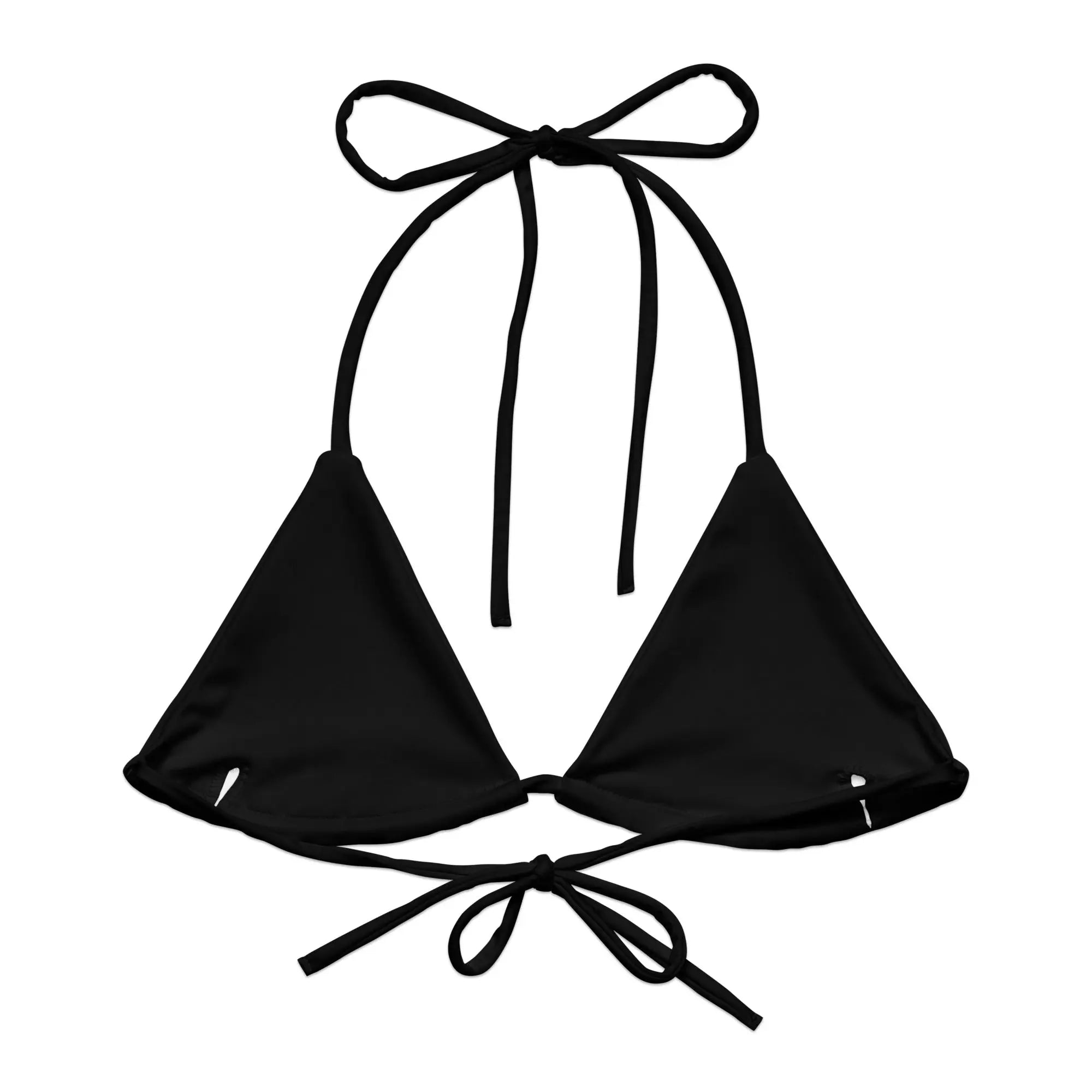Haut de bikini rembourré recyclé–Éthique, stylé, prêt pour l'été zcdrop