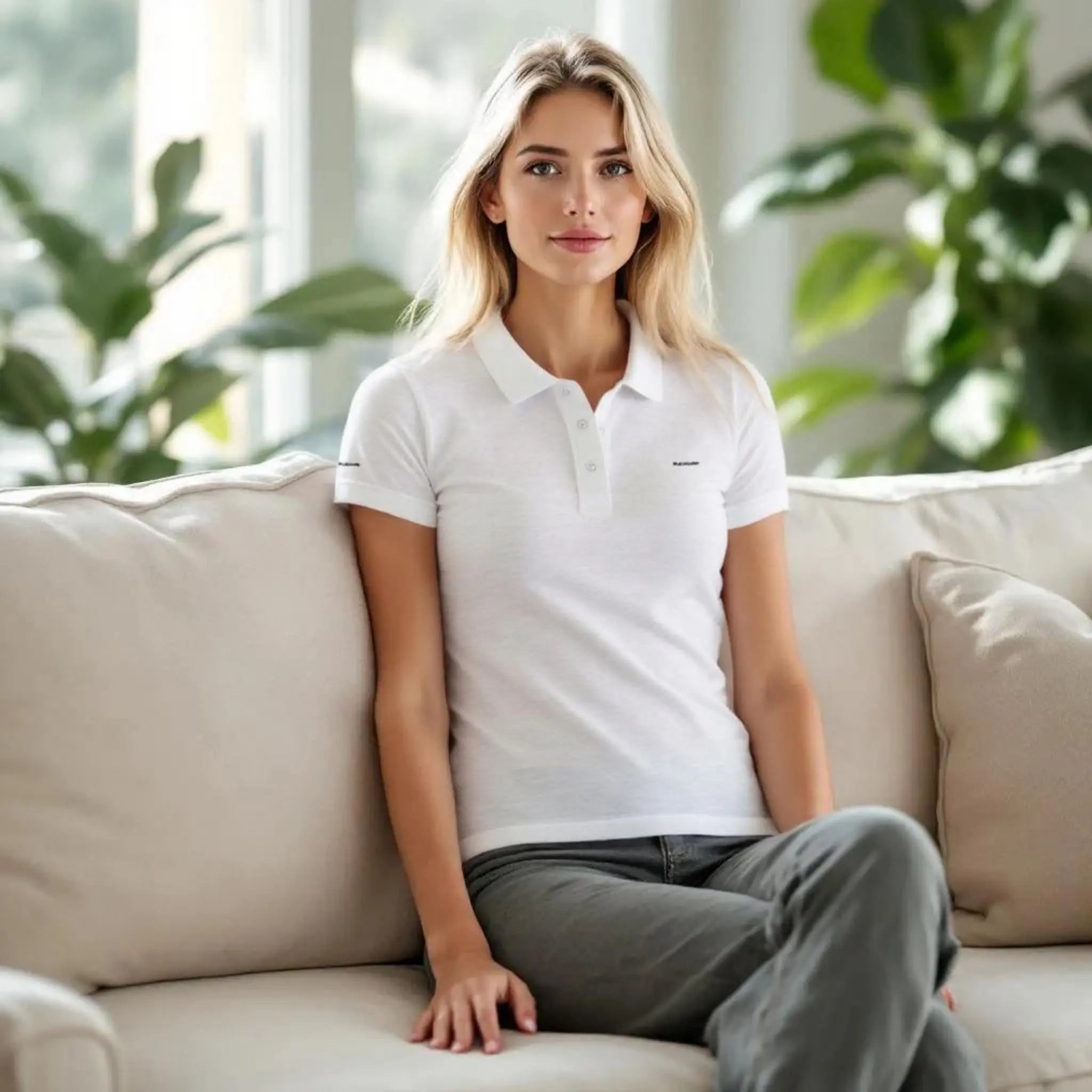 Polo Femme en Coton Bio zcdrop