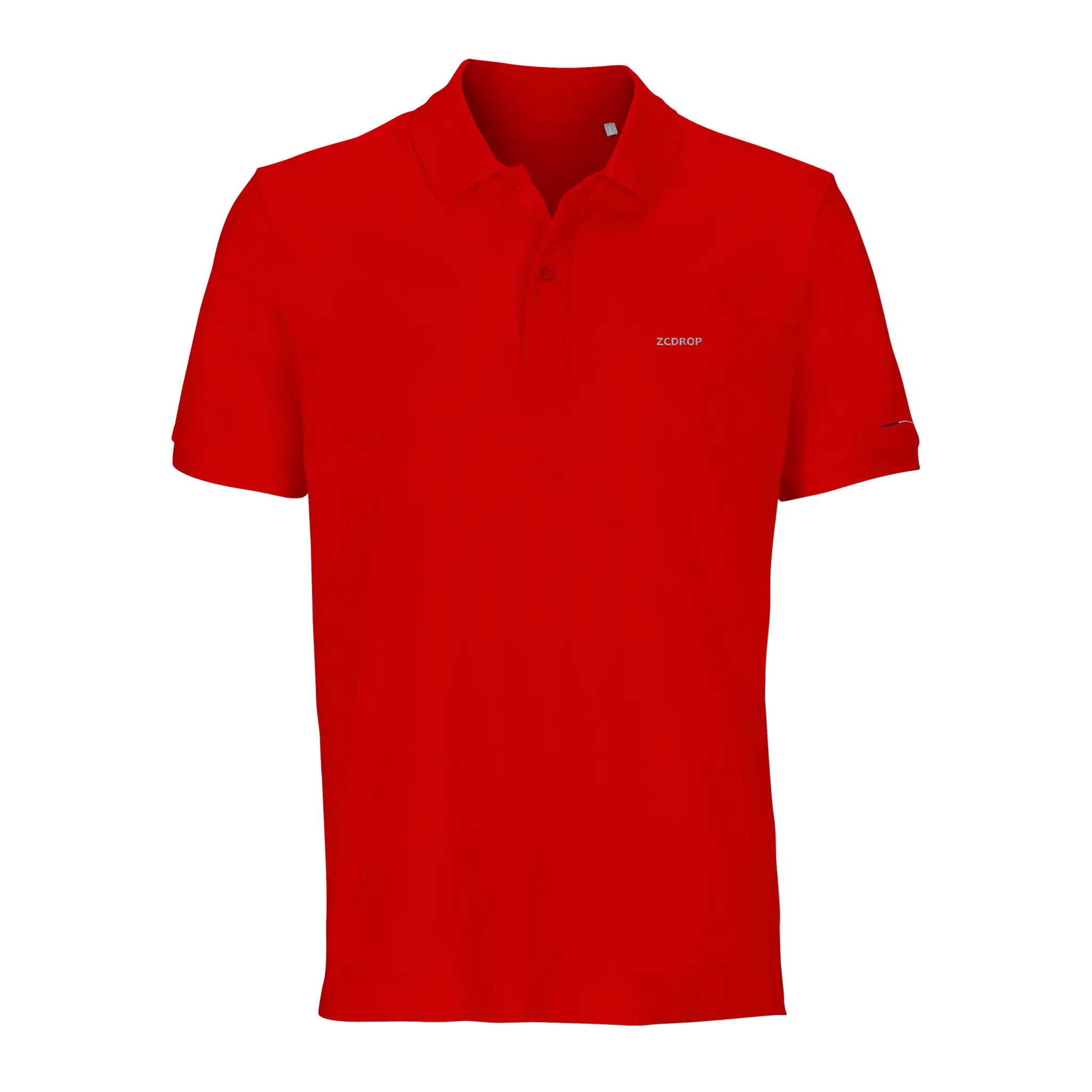 Polo Unisexe en Coton Bio – Coupe Confortable zcdrop