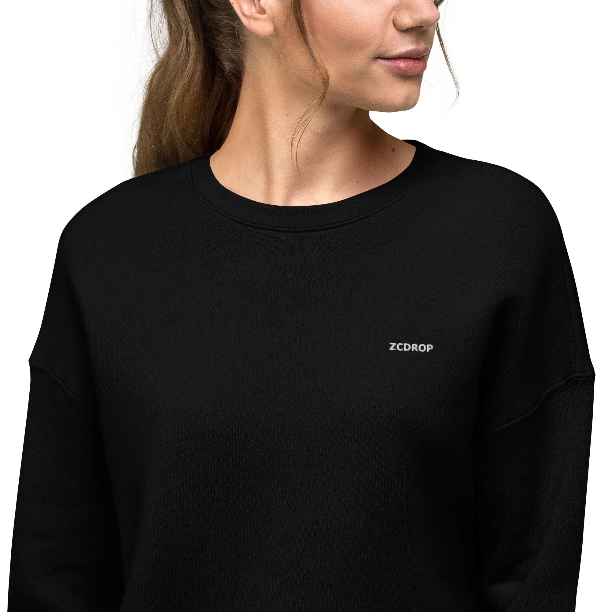 SWEAT CROP-TOP–TENDANCE & CONFORT ASSURÉ zcdrop