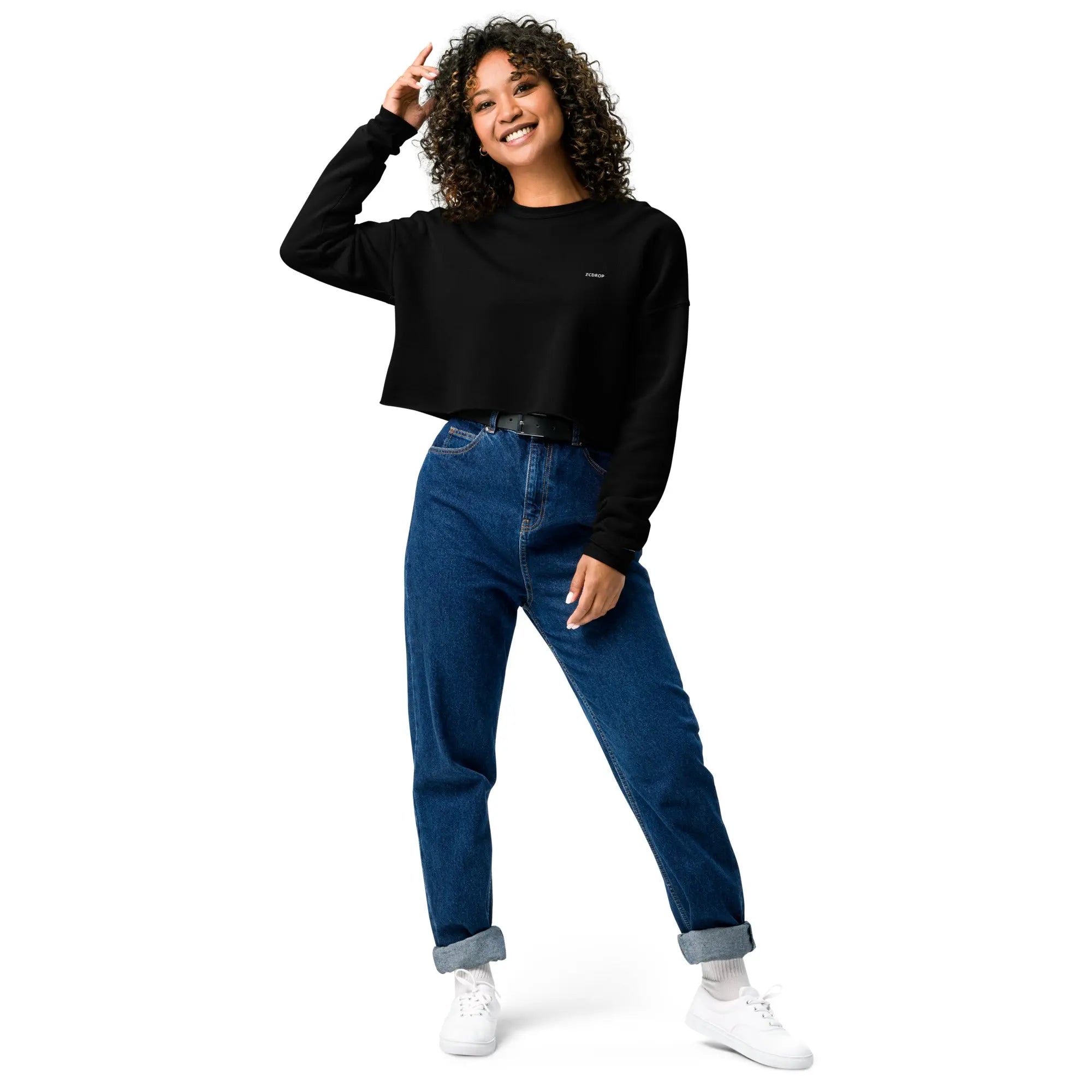 SWEAT CROP-TOP–TENDANCE & CONFORT ASSURÉ zcdrop