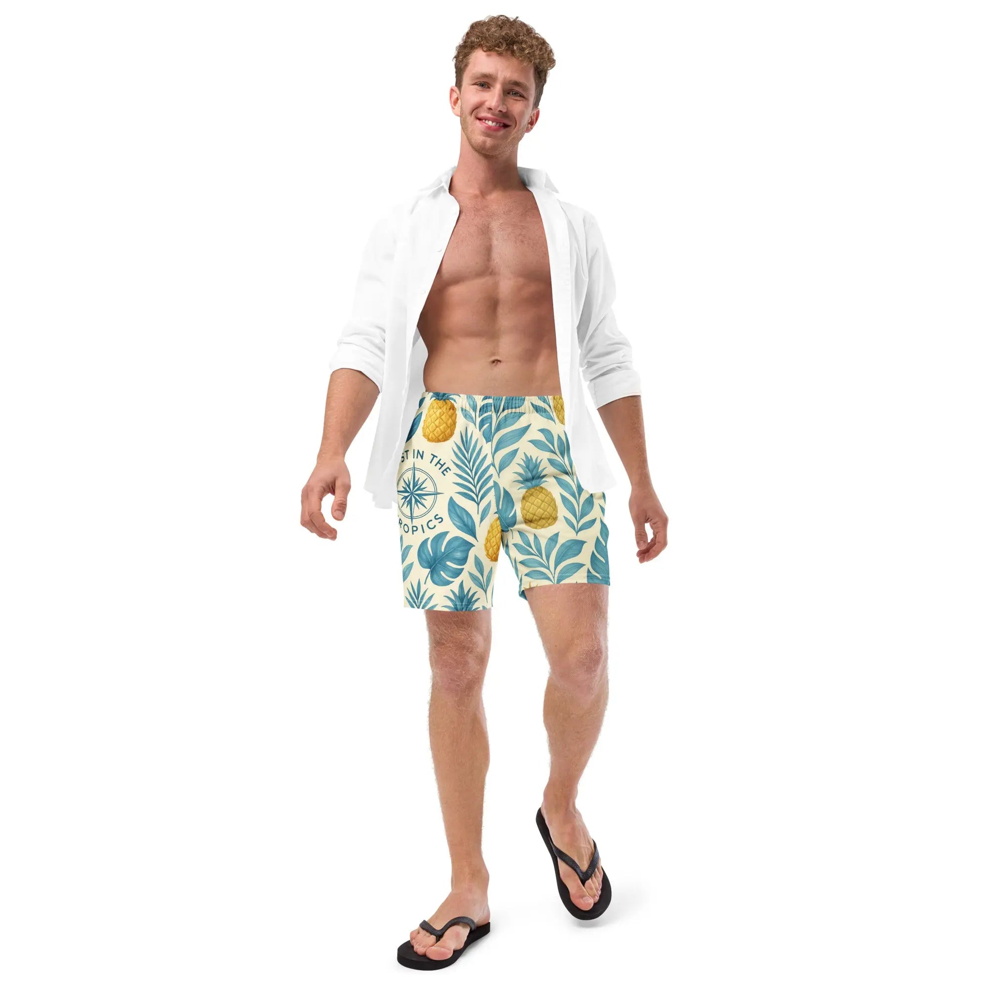 Short de Bain “Lost in the Tropics” Premium zcdrop