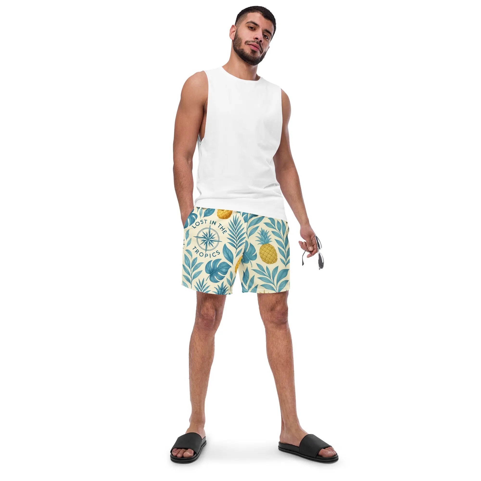 Short de Bain “Lost in the Tropics” Premium zcdrop