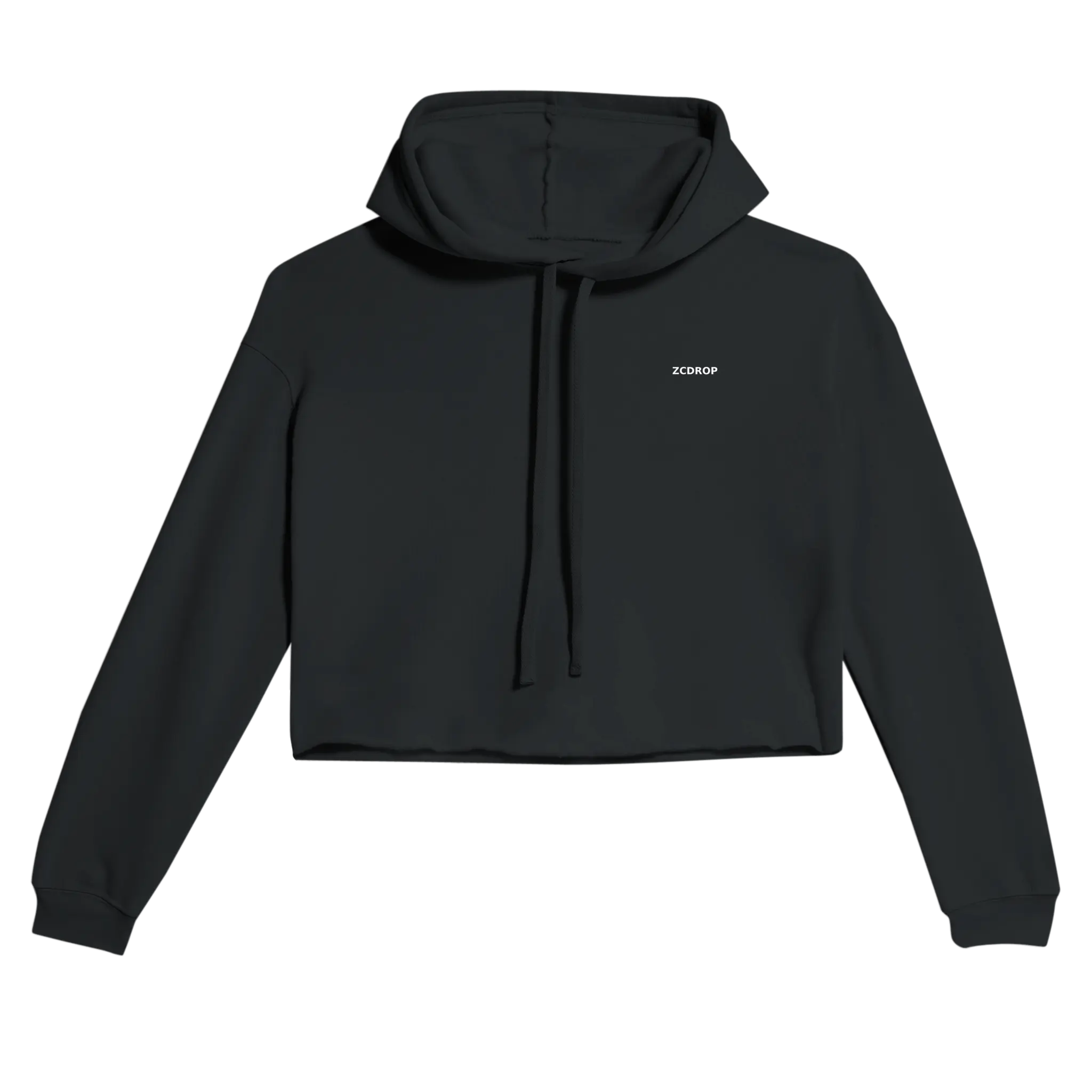 Sweat à Capuche Court Femme – Style Urbain & Confort Douillet zcdrop