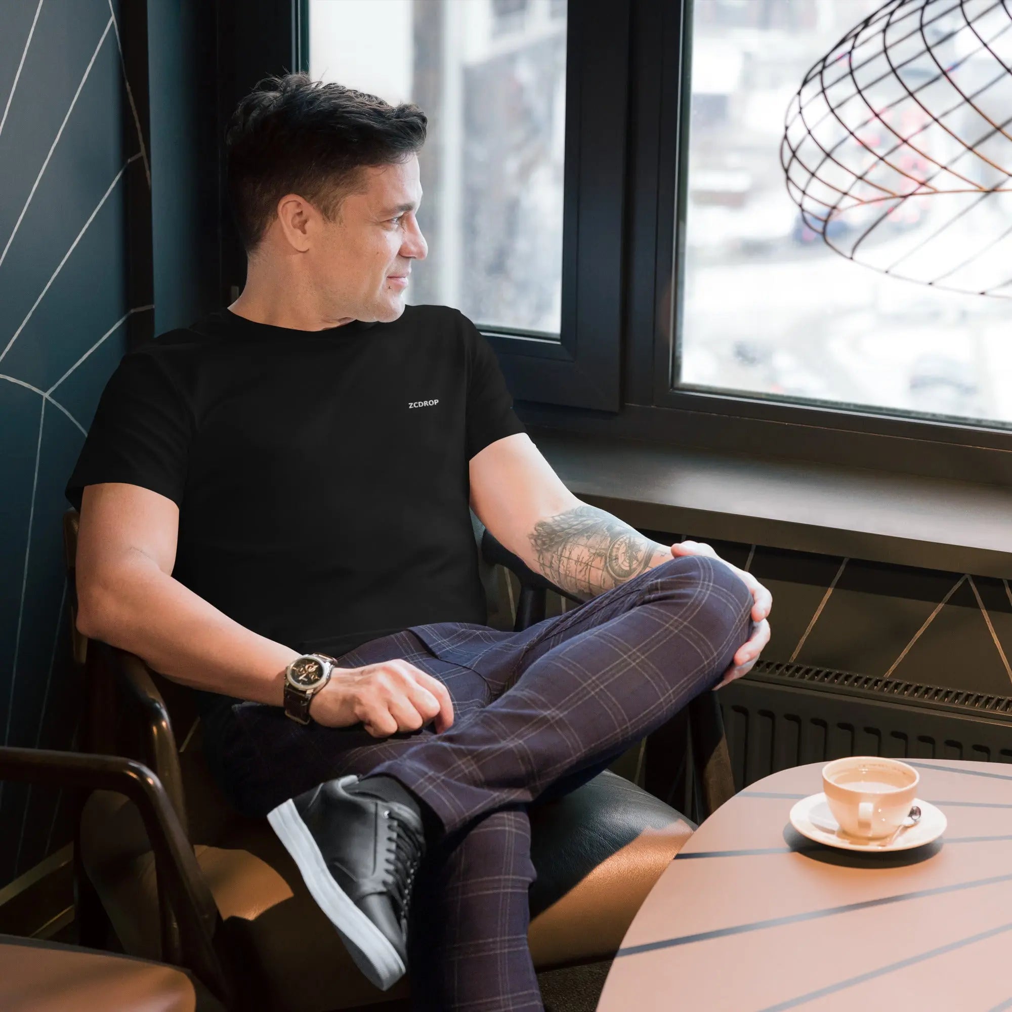 T-SHIRT PREMIUM–L'ESSENCE DU LUXE zcdrop