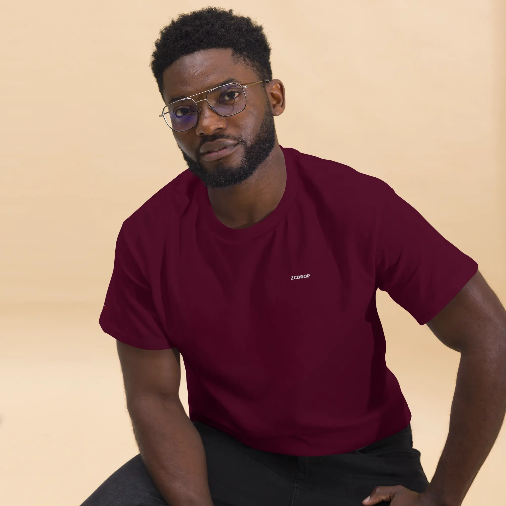 T-shirt Classique Unisexe by ZCDROP – Simplicité & Confort Haut de Gamme✨ zcdrop