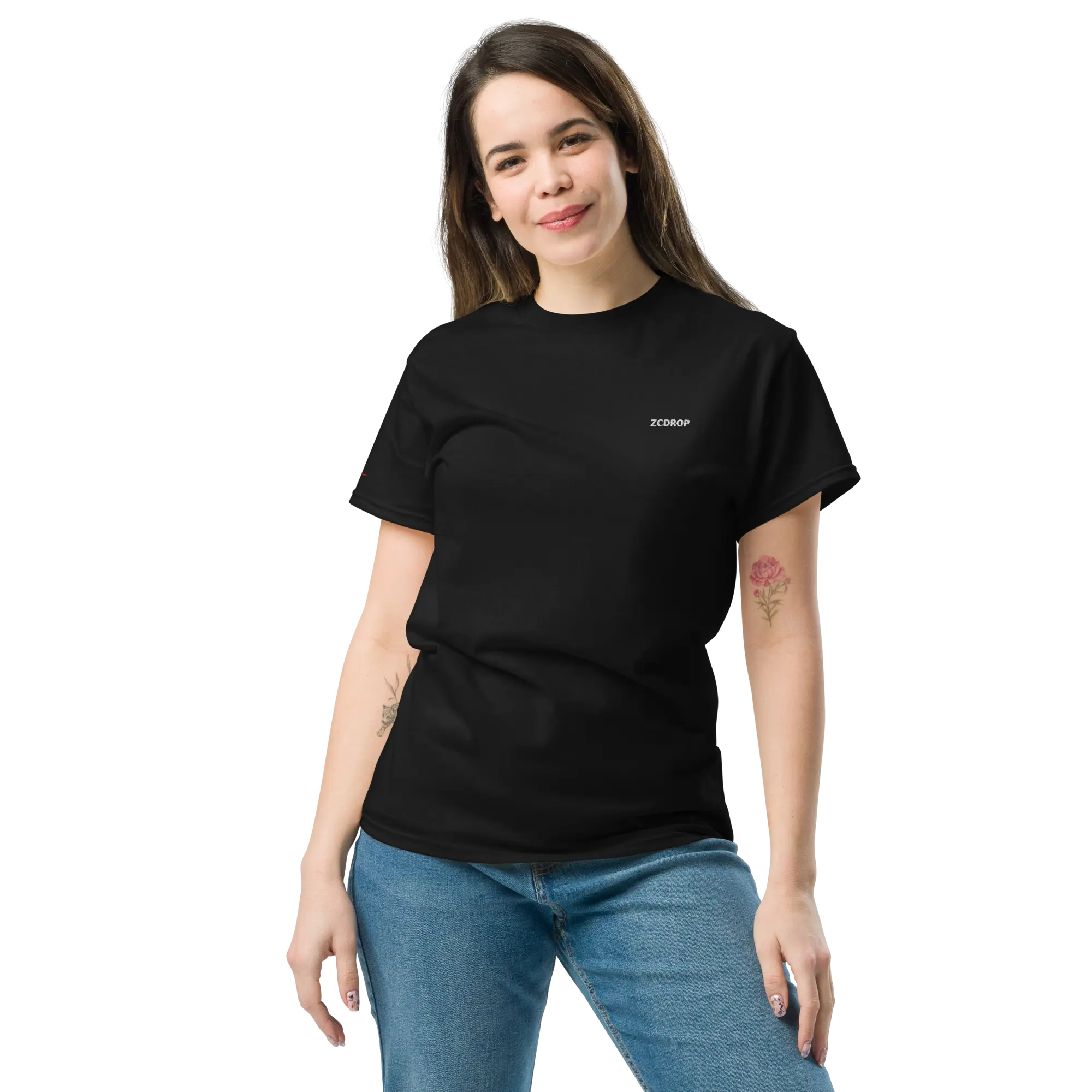 T-shirt Classique Unisexe by ZCDROP – Simplicité & Confort Haut de Gamme✨ zcdrop