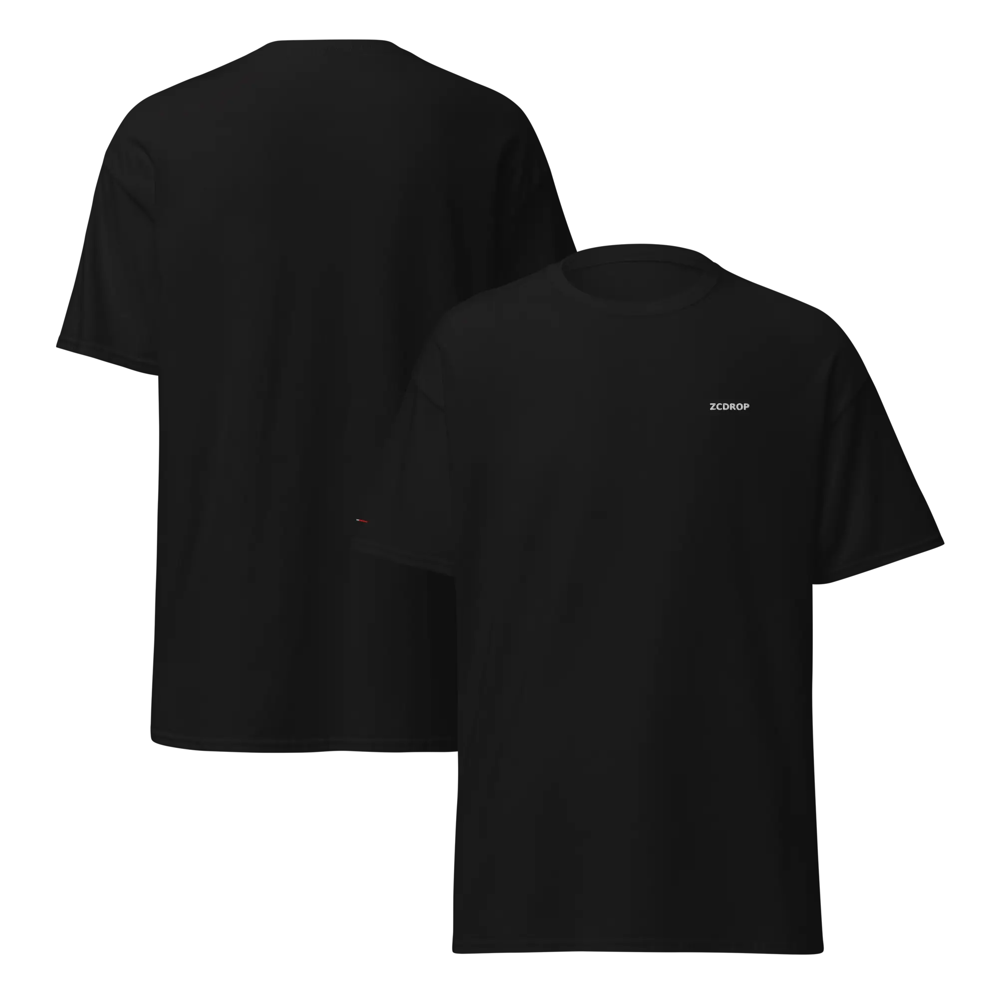 T-shirt Classique Unisexe by ZCDROP – Simplicité & Confort Haut de Gamme✨ zcdrop