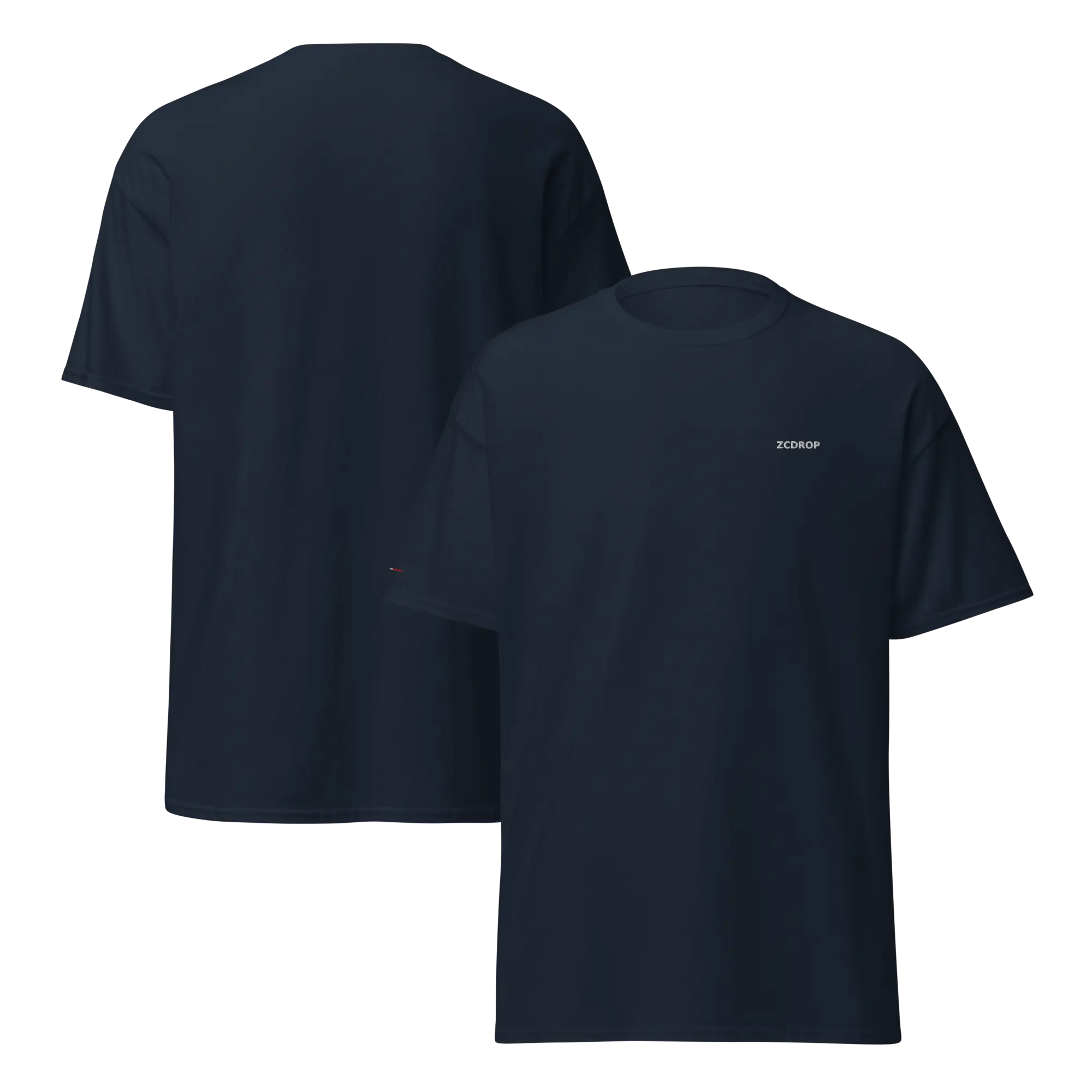 T-shirt Classique Unisexe by ZCDROP – Simplicité & Confort Haut de Gamme✨ zcdrop
