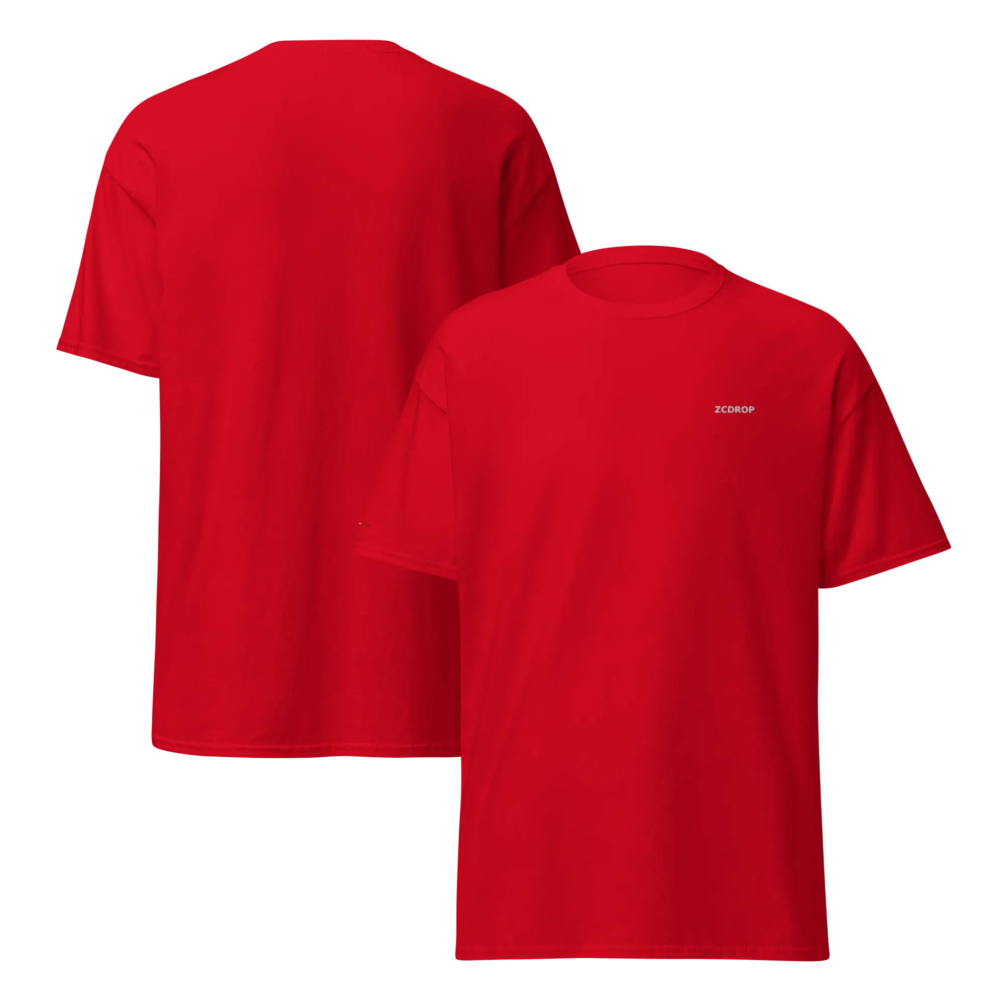 T-shirt Classique Unisexe by ZCDROP – Simplicité & Confort Haut de Gamme✨ zcdrop