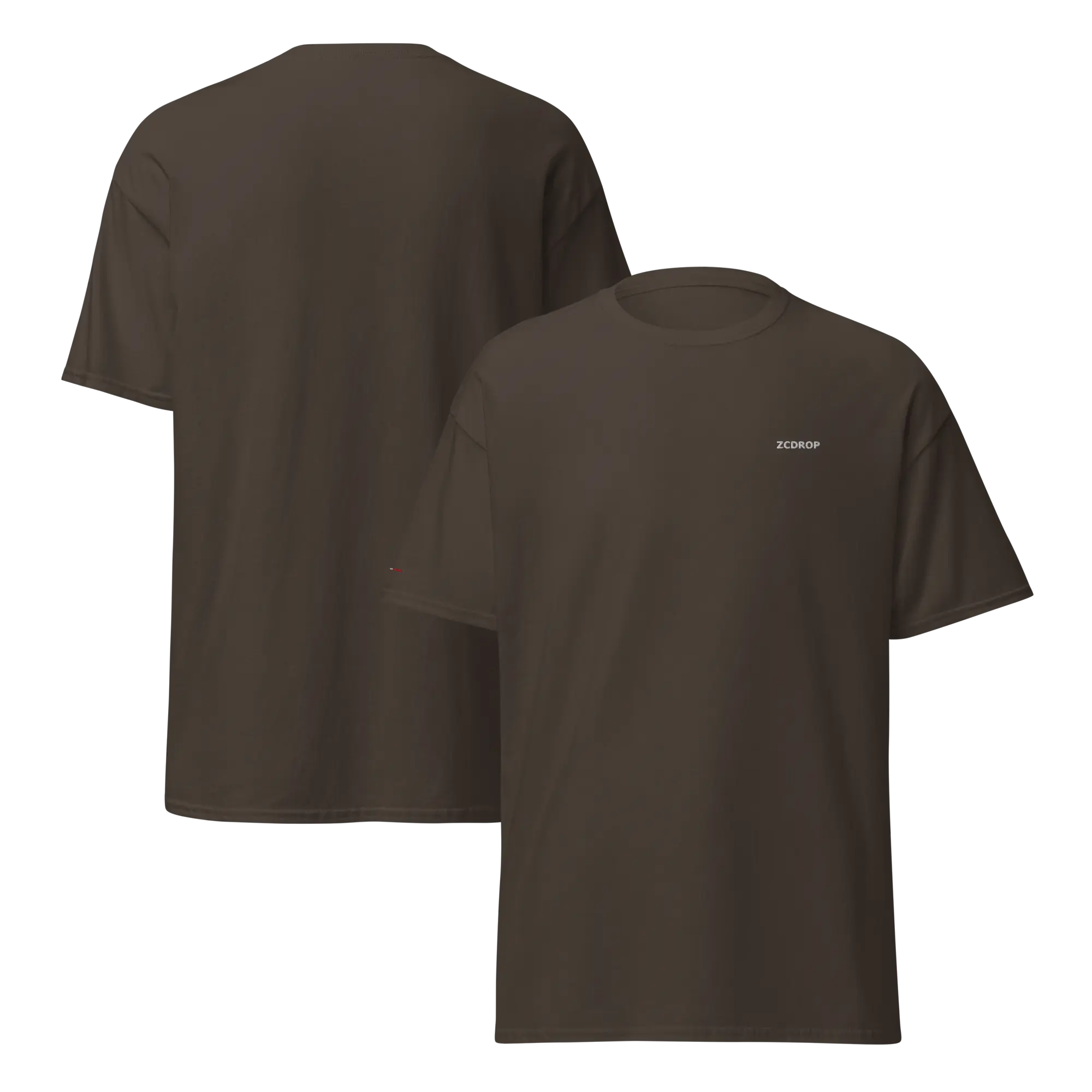 T-shirt Classique Unisexe by ZCDROP – Simplicité & Confort Haut de Gamme✨ zcdrop
