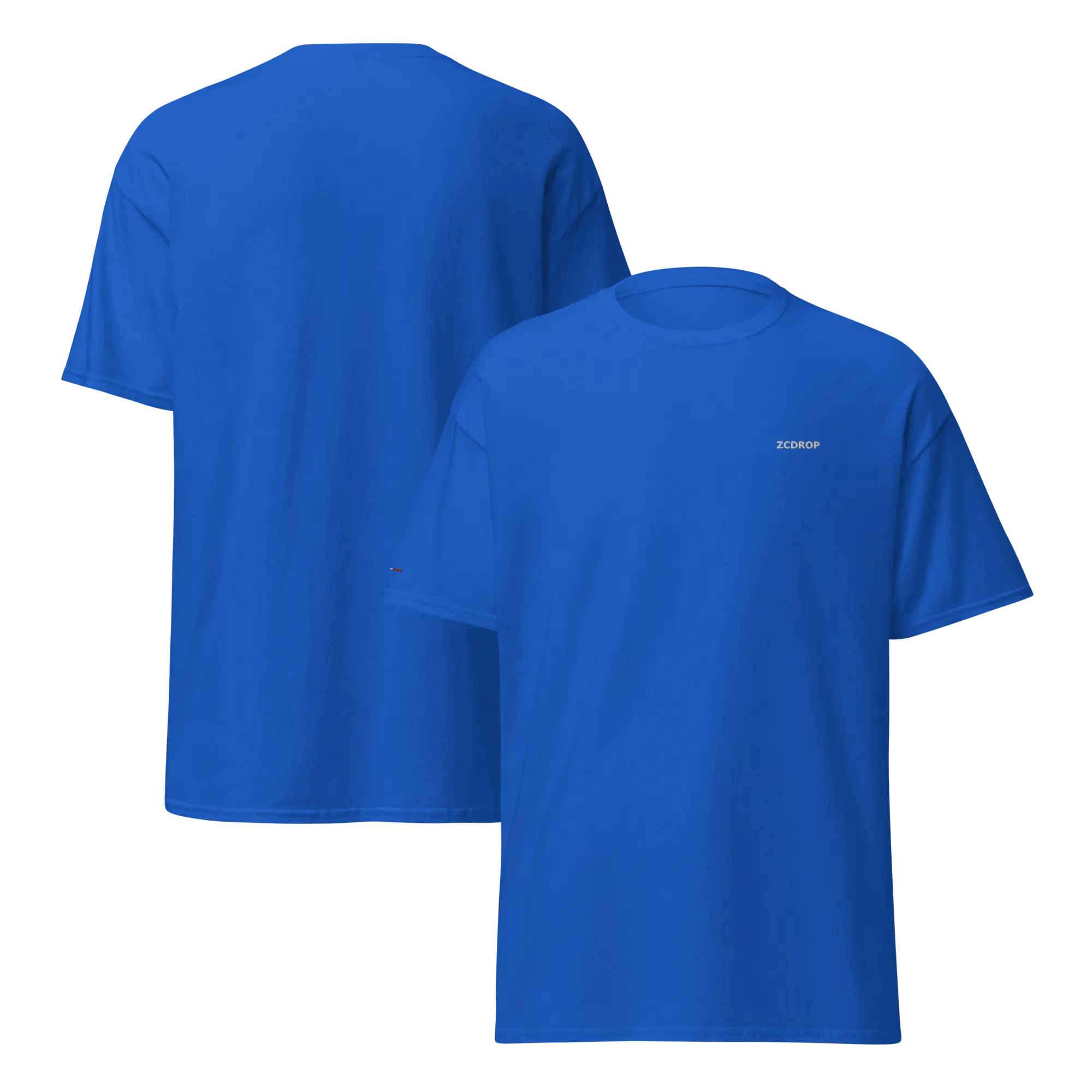 T-shirt Classique Unisexe by ZCDROP – Simplicité & Confort Haut de Gamme✨ zcdrop