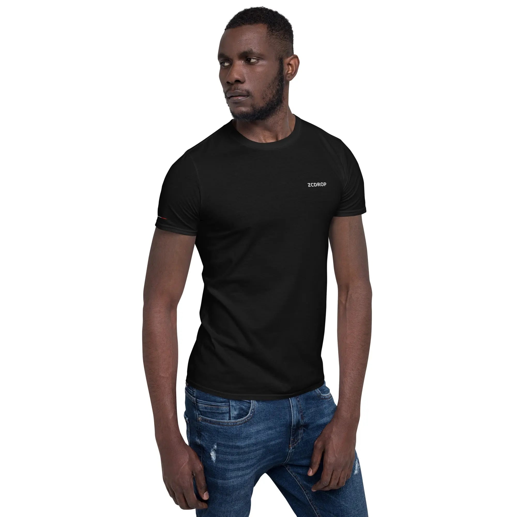 T-shirt Unisexe à Manches Courtes by ZCDROP – Confort & Style Intemporel ✨ zcdrop