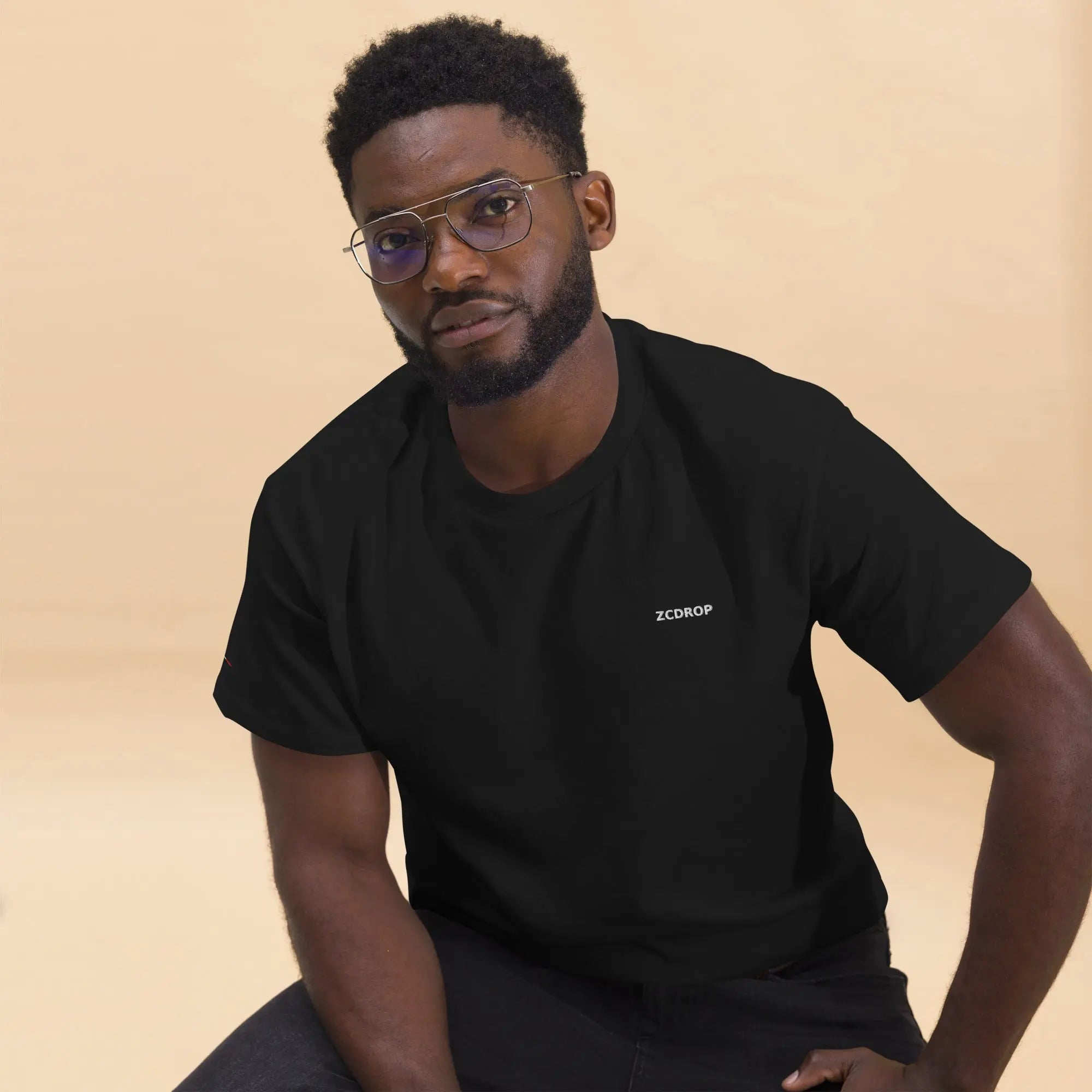 T-shirt unisexe ZCDROP–figliolu di l'isula zcdrop