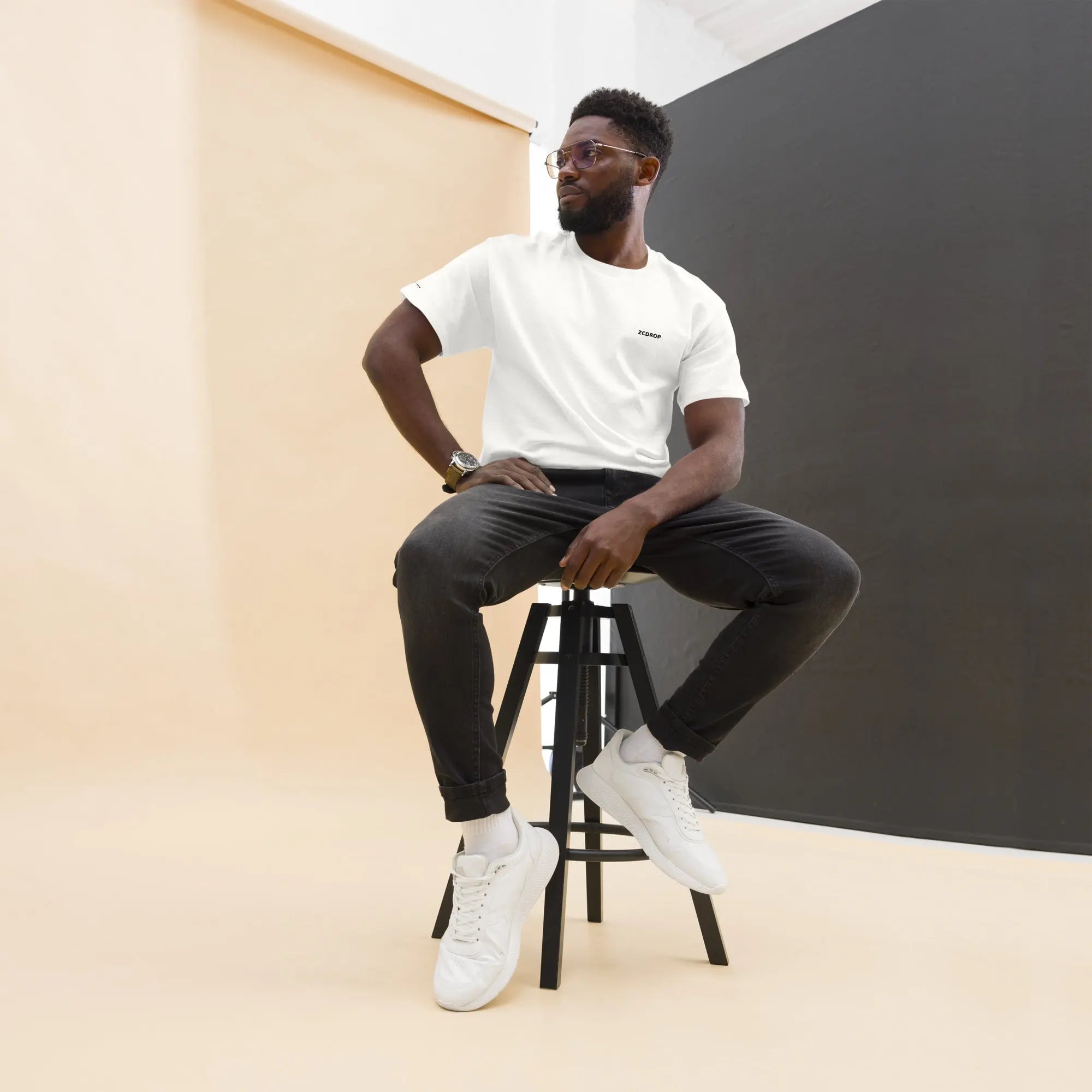 T-shirt unisexe ZCDROP–figliolu di l'isula zcdrop