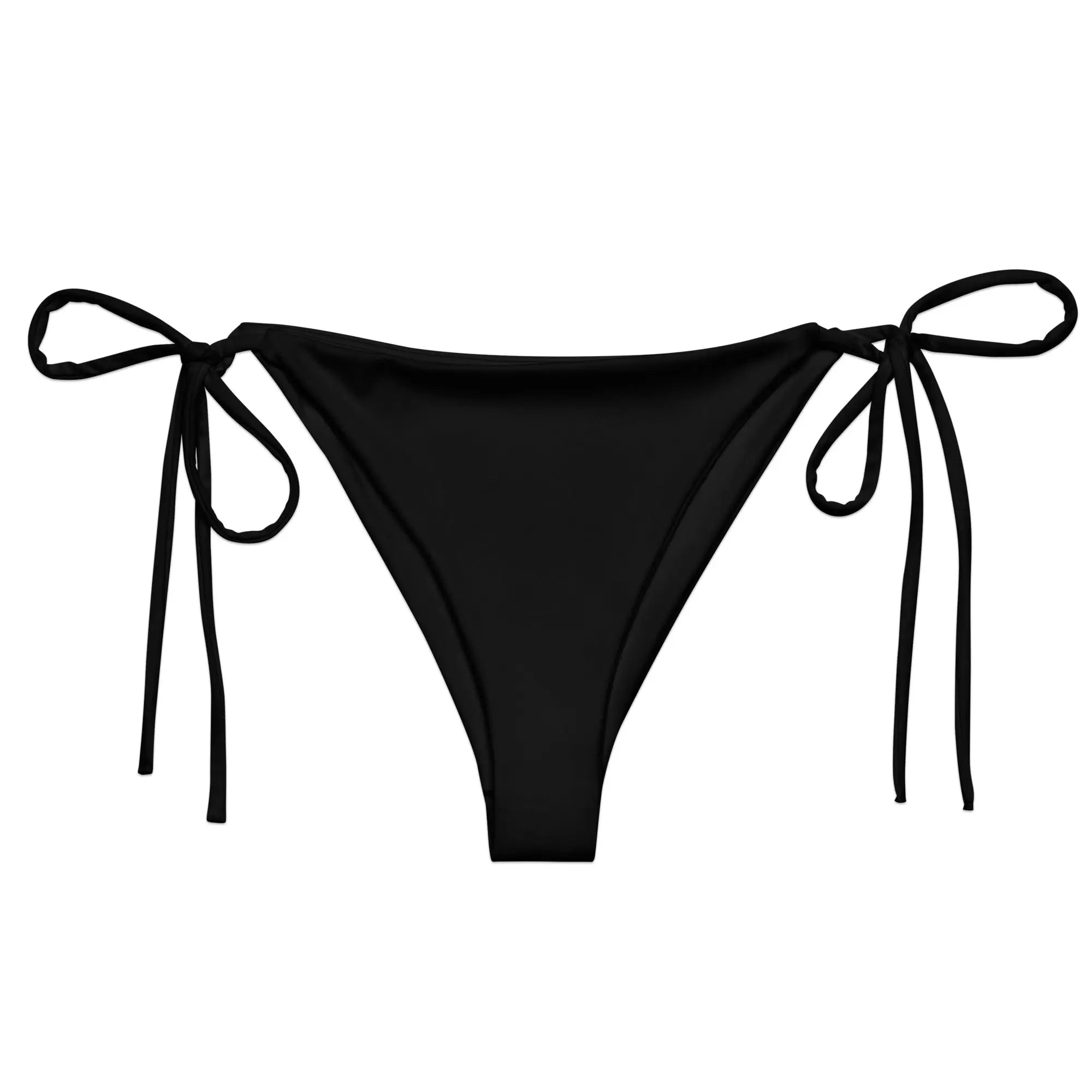 Bas de bikini à cordon recyclé–Détente ensoleillée & conscience stylée zcdrop