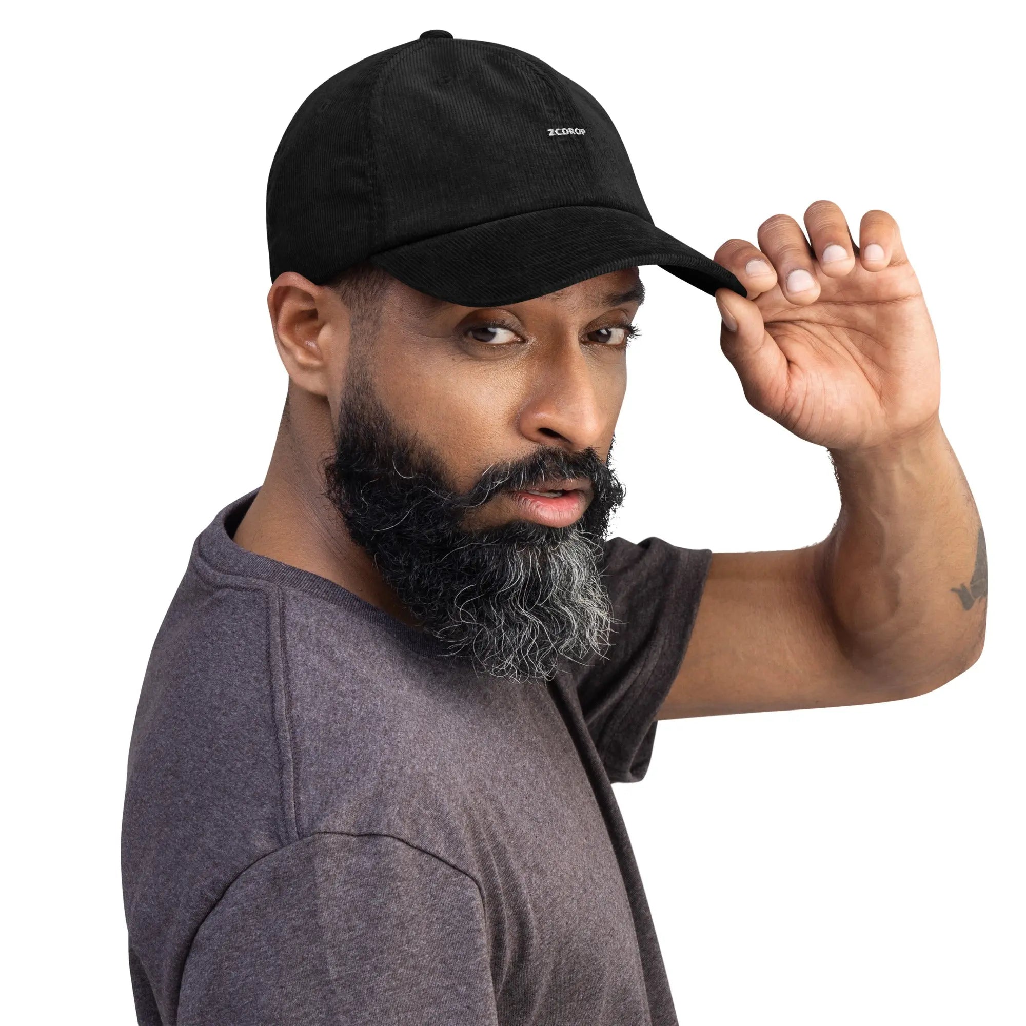 Casquette en Velours Côtelé by ZCDROP–Élégance & Texture Premium ✨ zcdrop
