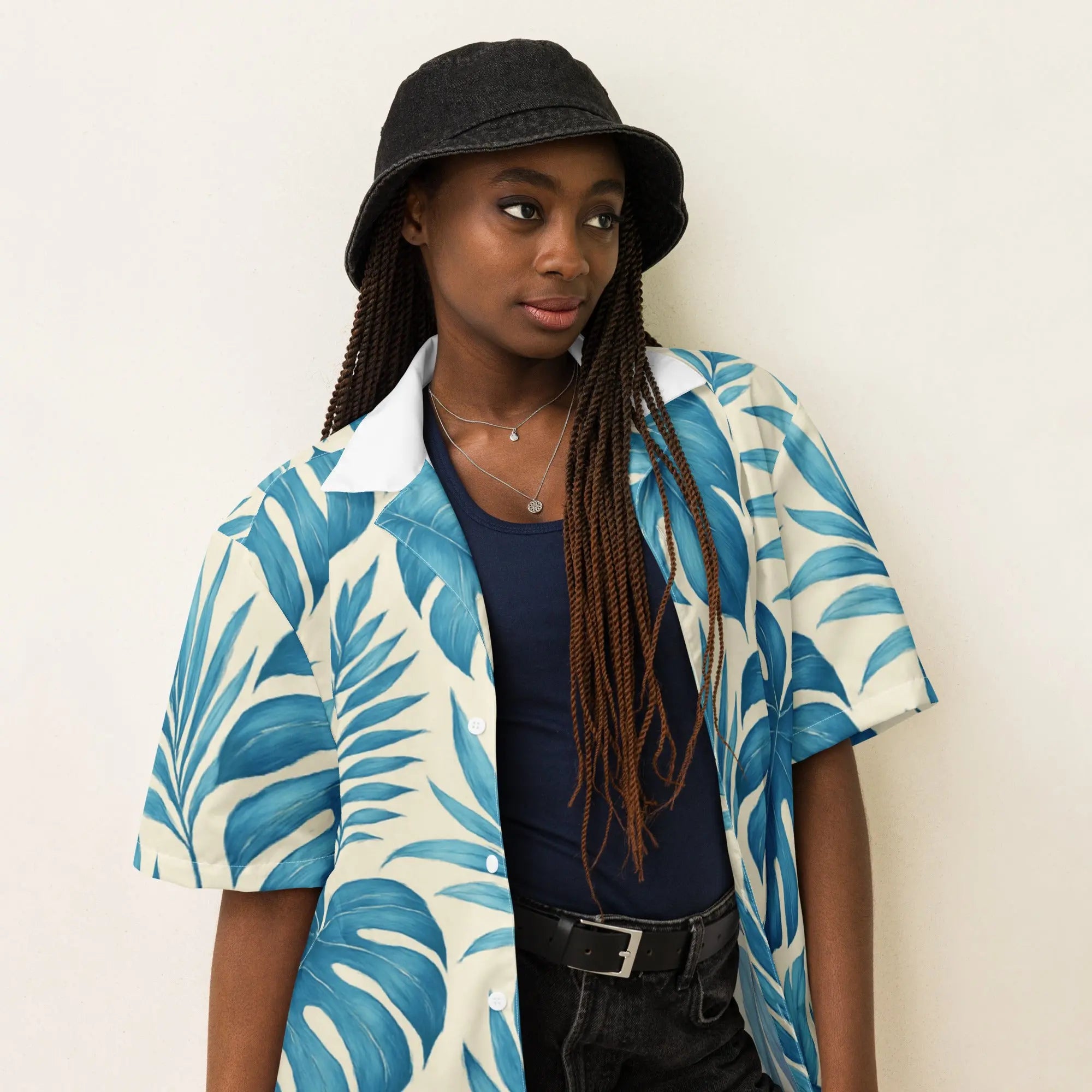 Chemise « Lost in the Tropics » – L'élégance estivale repensée unisexe zcdrop