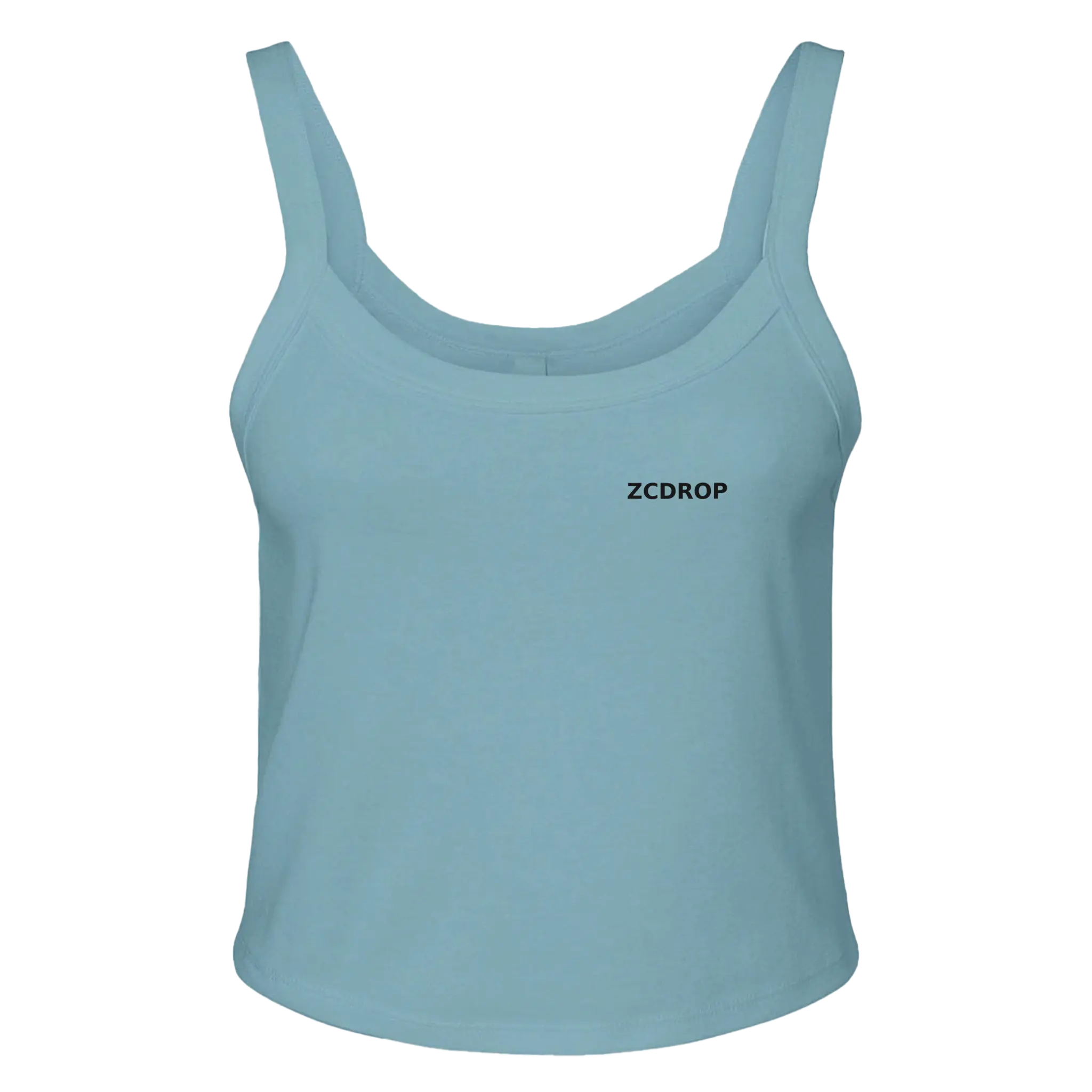 🖤 Débardeur Femme Côtelé Micro-Rib zcdrop