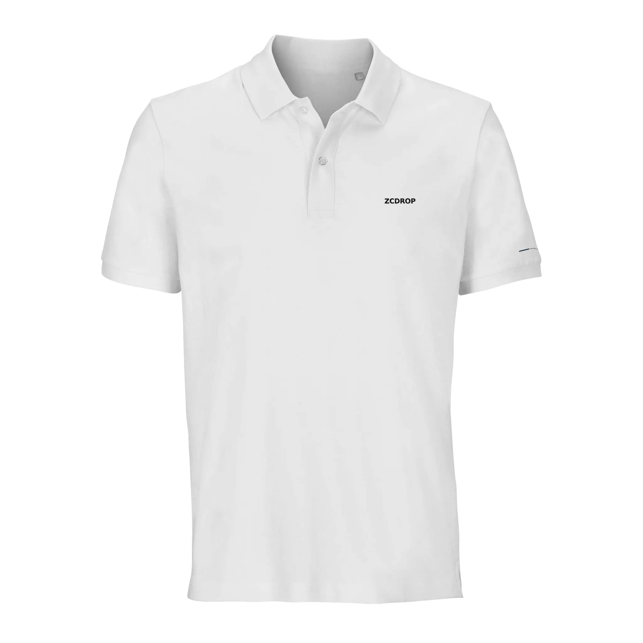 Polo Unisexe en Coton Bio – Coupe Confortable zcdrop