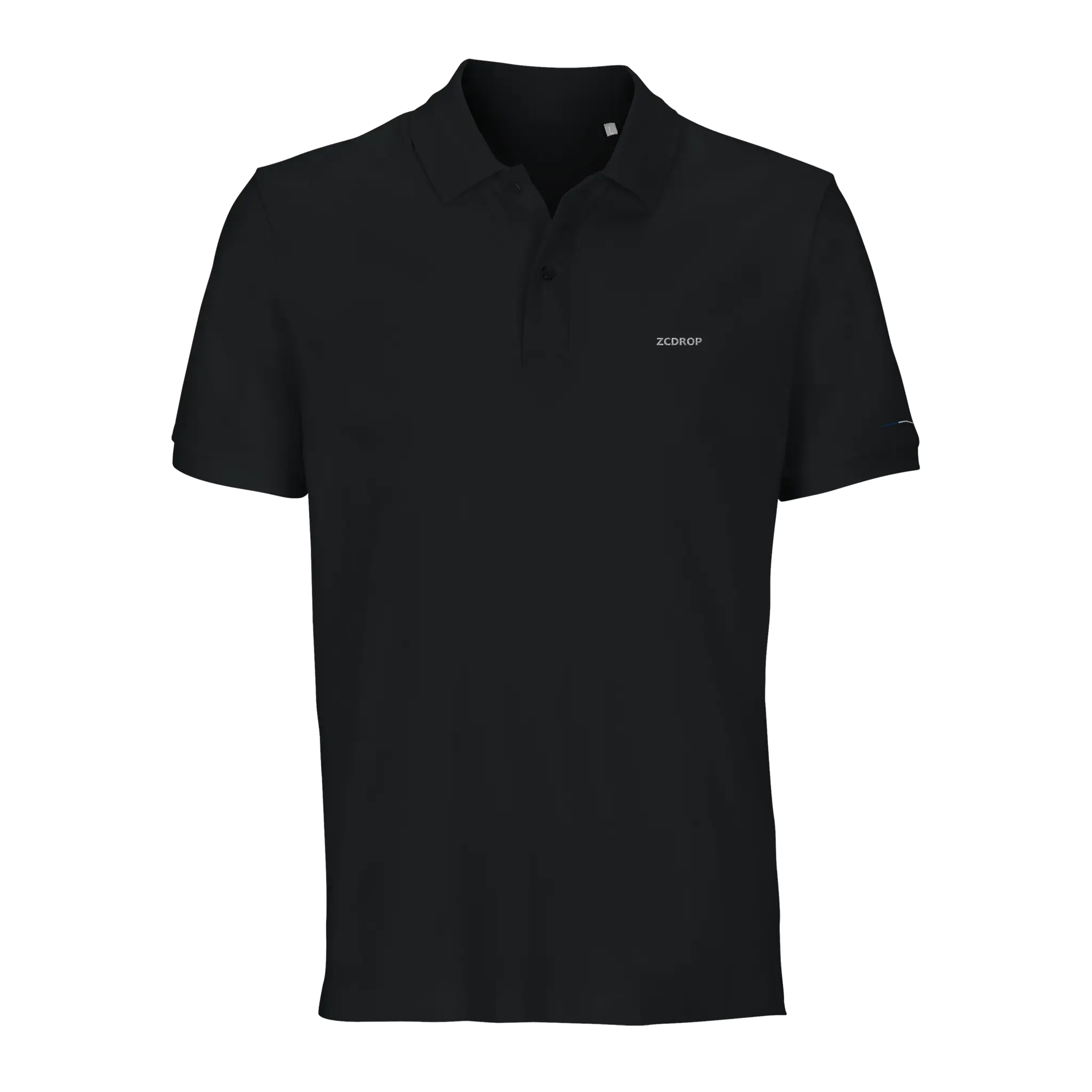 Polo Unisexe en Coton Bio – Coupe Confortable zcdrop
