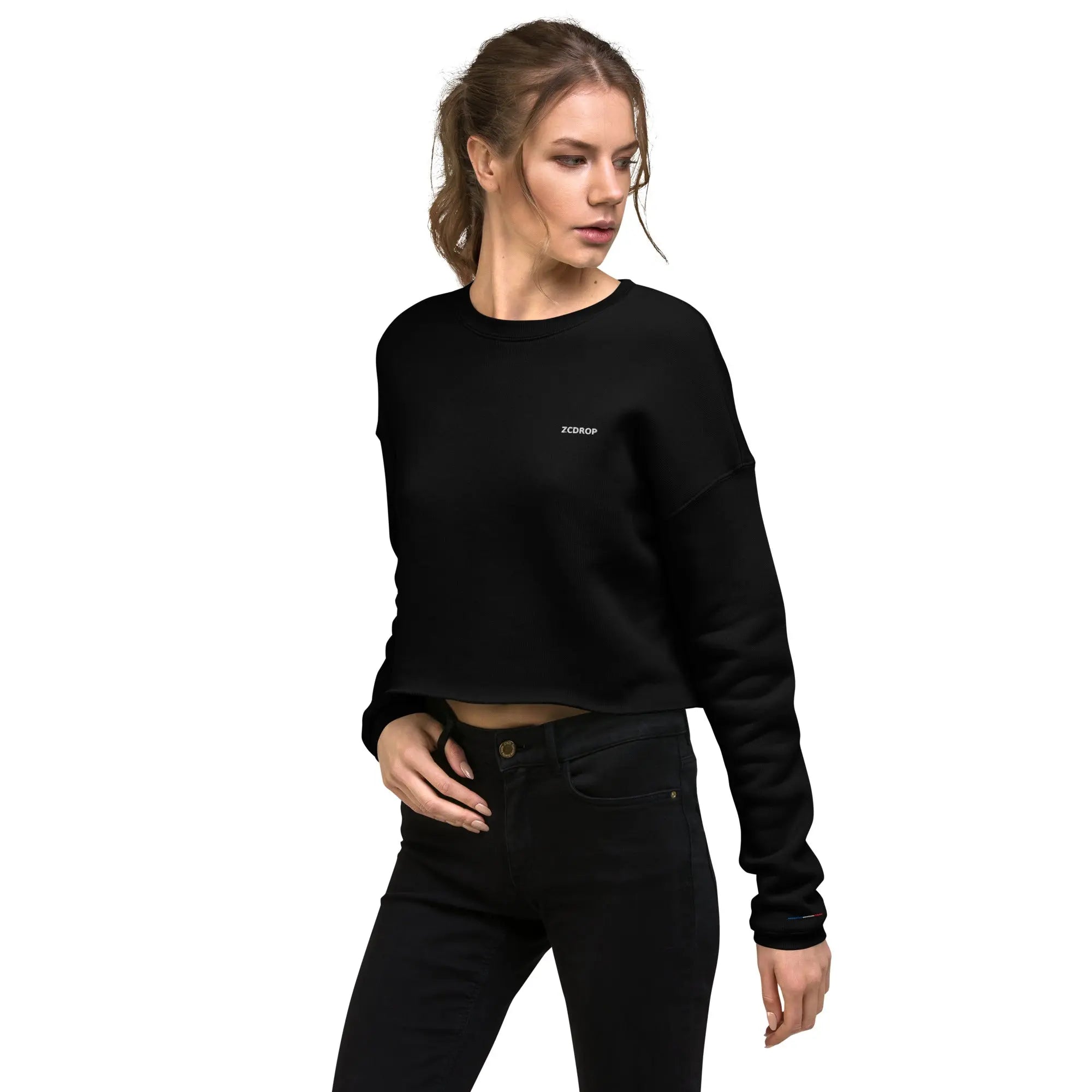 SWEAT CROP-TOP–TENDANCE & CONFORT ASSURÉ zcdrop