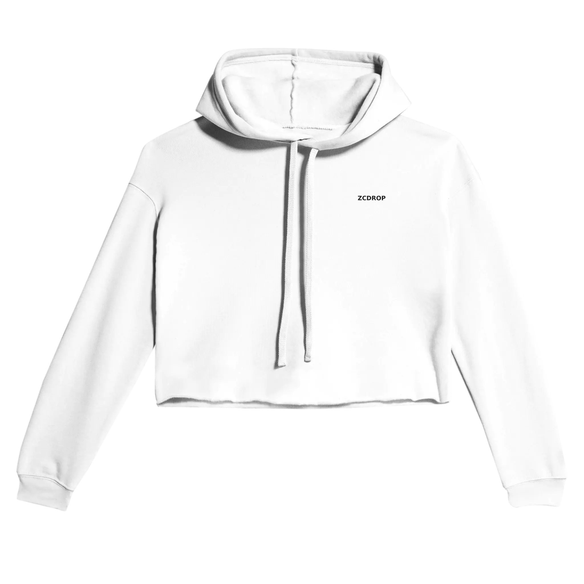Sweat à Capuche Court Femme – Style Urbain & Confort Douillet zcdrop