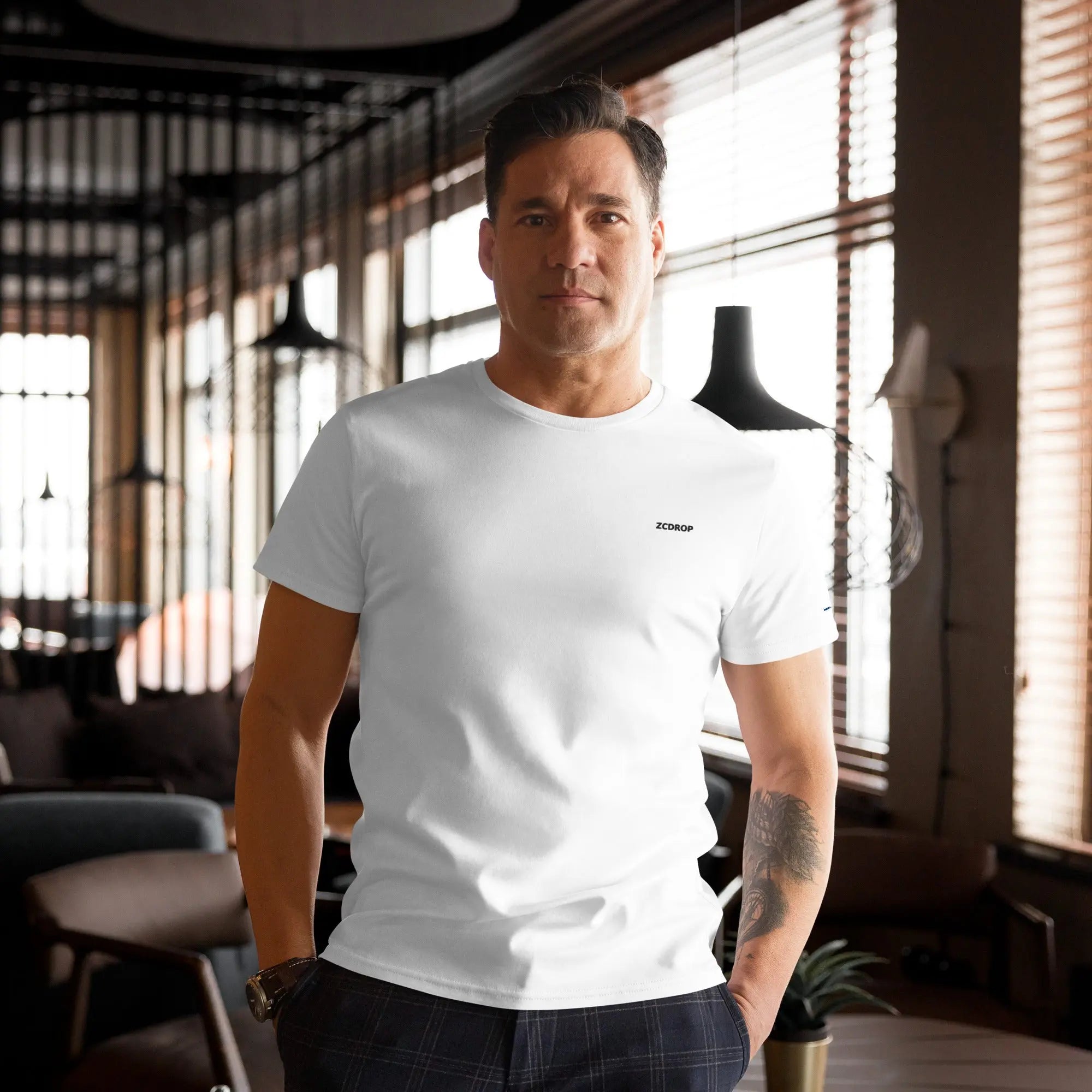 T-SHIRT PREMIUM–L'ESSENCE DU LUXE zcdrop