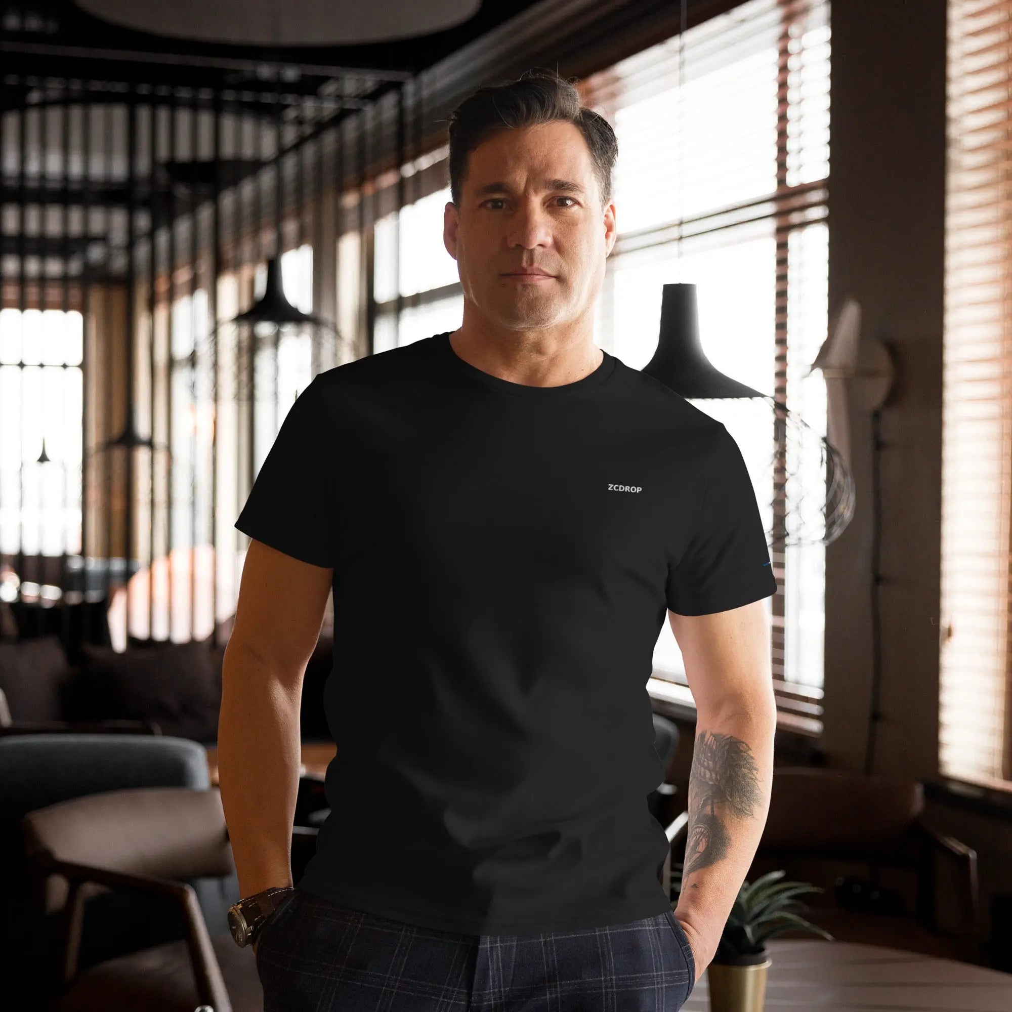 T-SHIRT PREMIUM–L'ESSENCE DU LUXE zcdrop