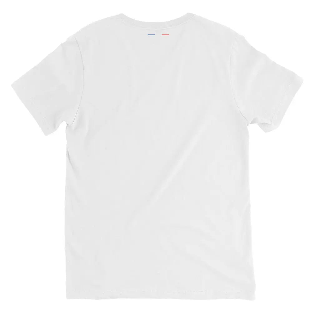 T-SHIRT UNISEXE COL V – L'ÉLÉGANCE INTEMPORELLE zcdrop