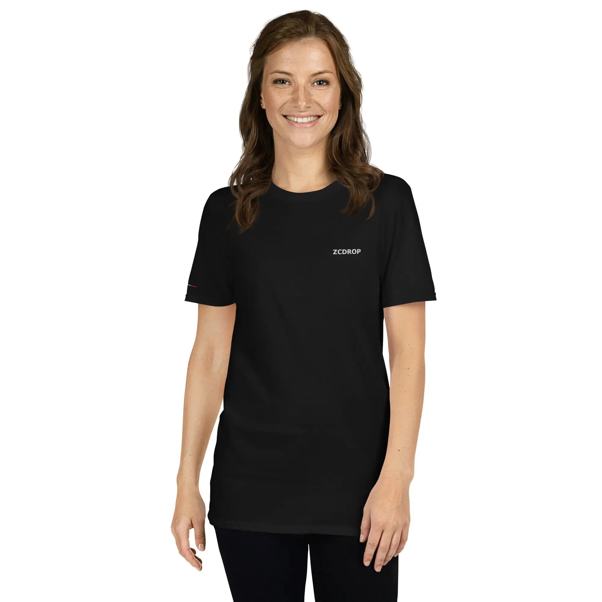 T-shirt Unisexe à Manches Courtes by ZCDROP – Confort & Style Intemporel ✨ zcdrop