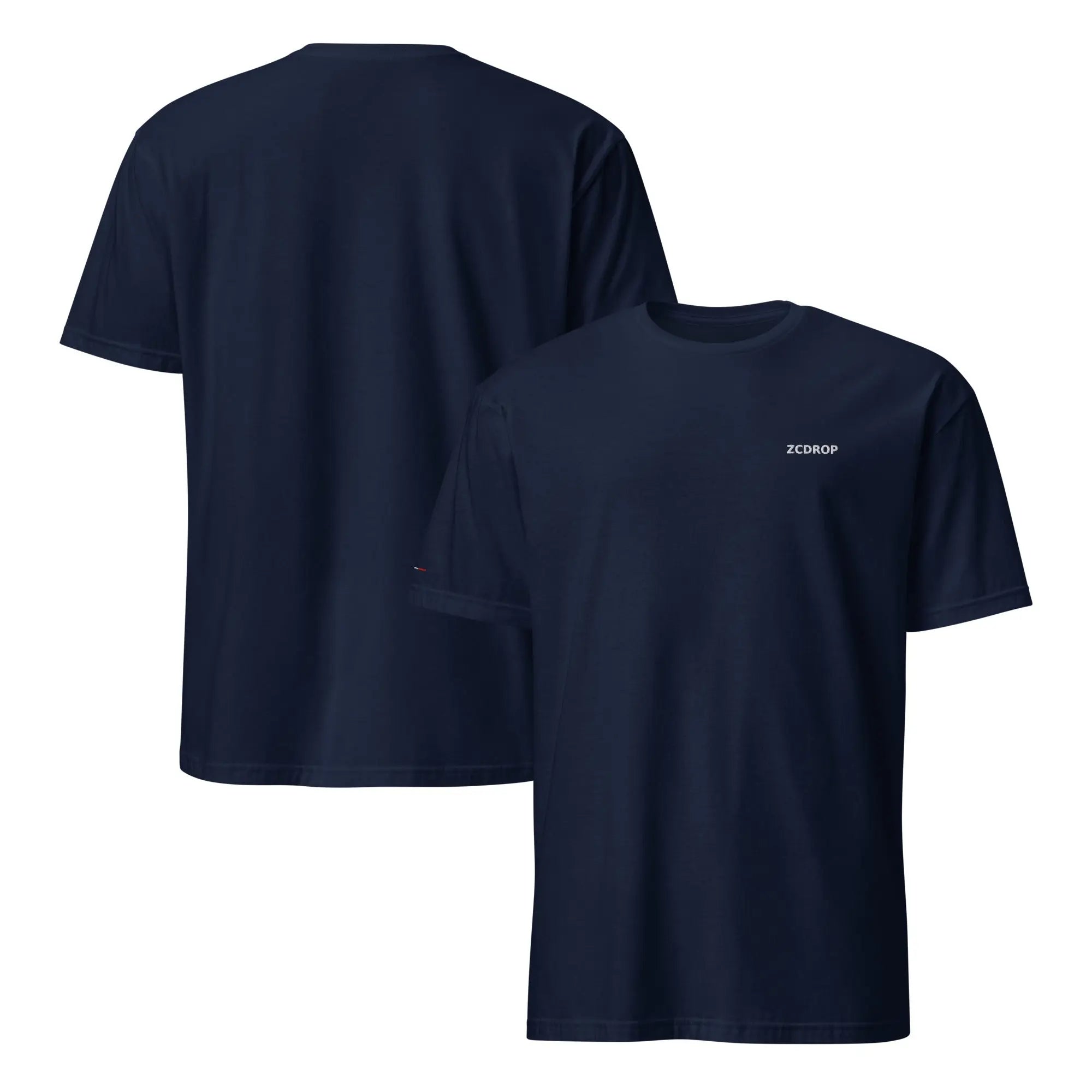 T-shirt Unisexe à Manches Courtes by ZCDROP – Confort & Style Intemporel ✨ zcdrop